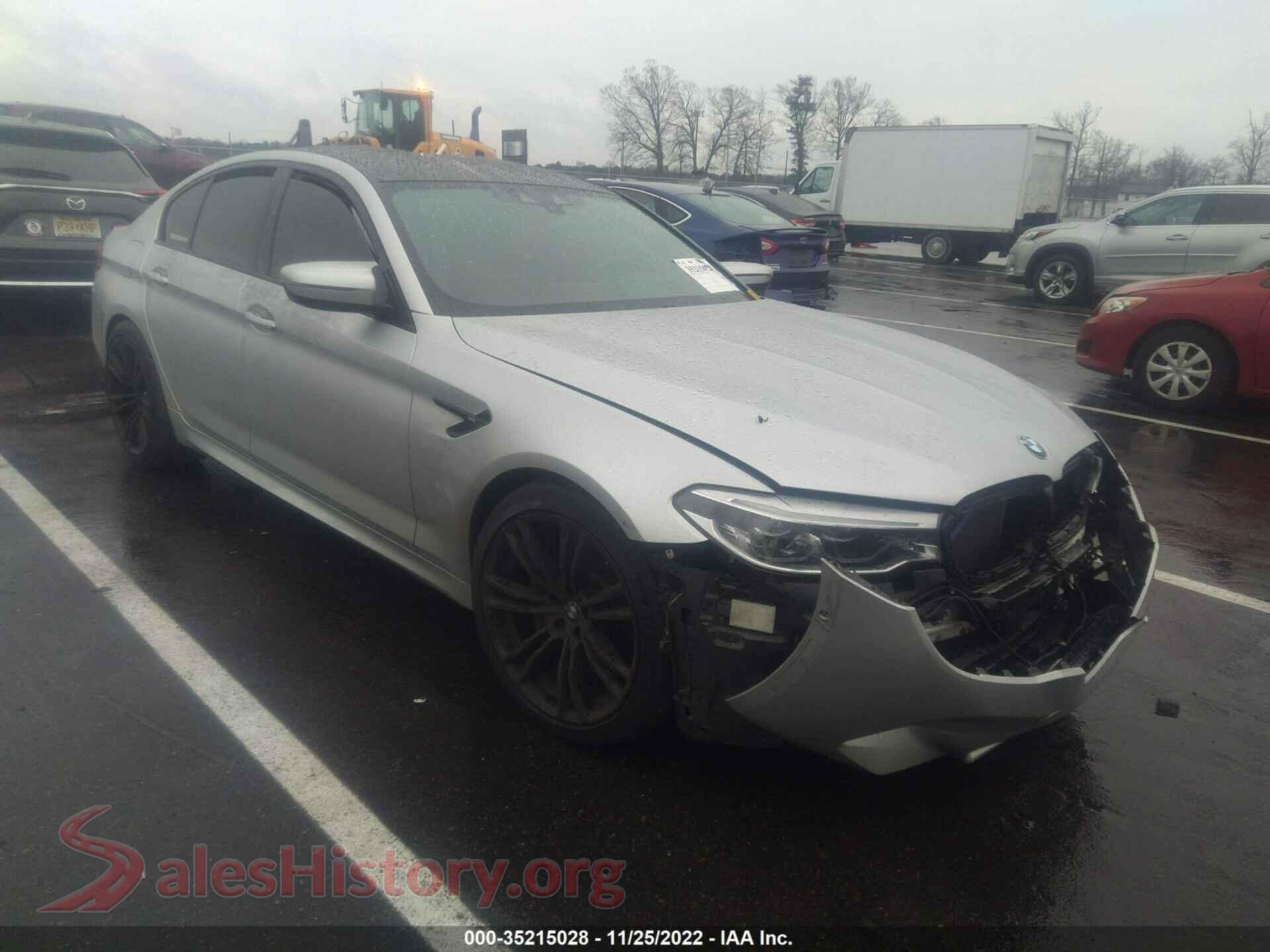 2018 BMW M5 — VIN WBSJF0C53JB283146
