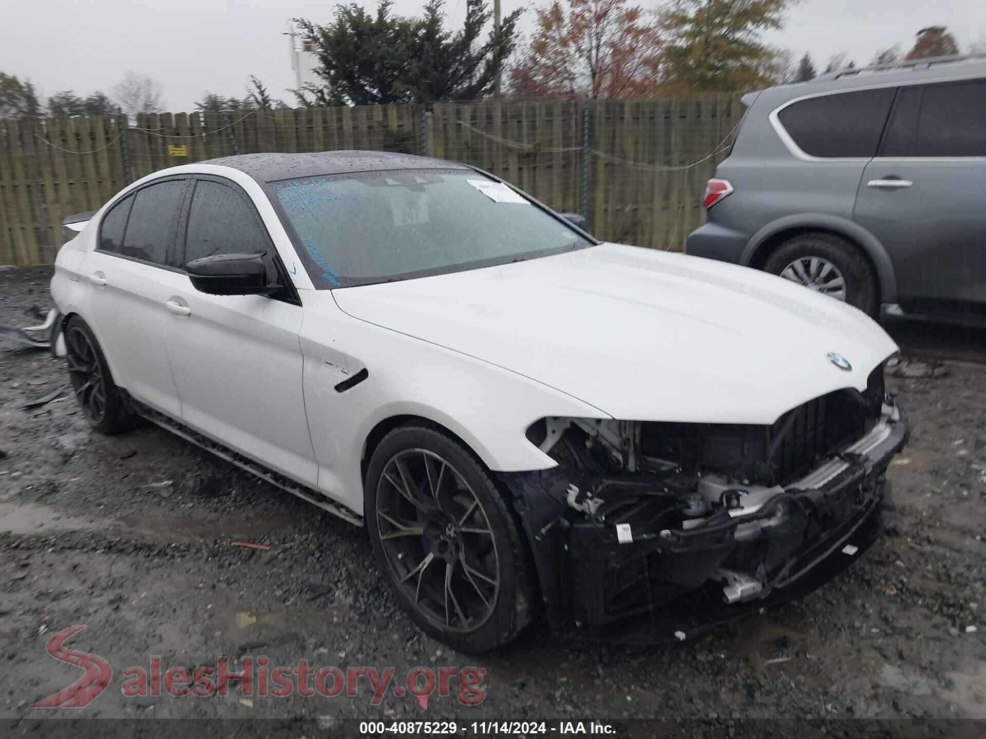 2019 BMW M5 — VIN WBSJF0C53KB447416