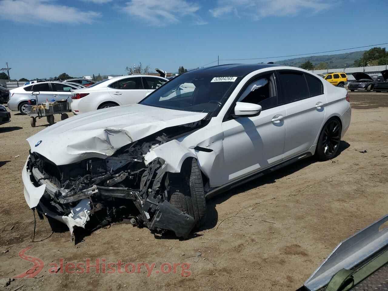 2019 BMW M5 — VIN WBSJF0C56KB446714