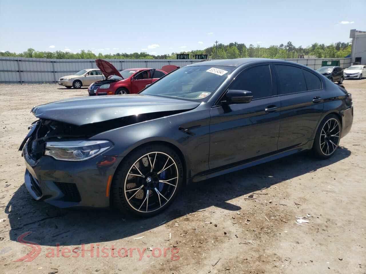 2019 BMW M5 — VIN WBSJF0C58KB447122