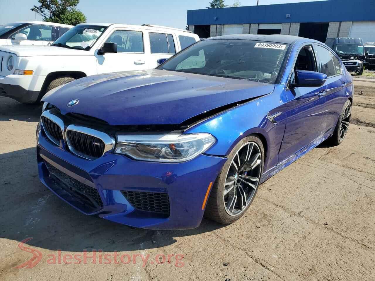 2018 BMW M5 — VIN WBSJF0C5XJB283659