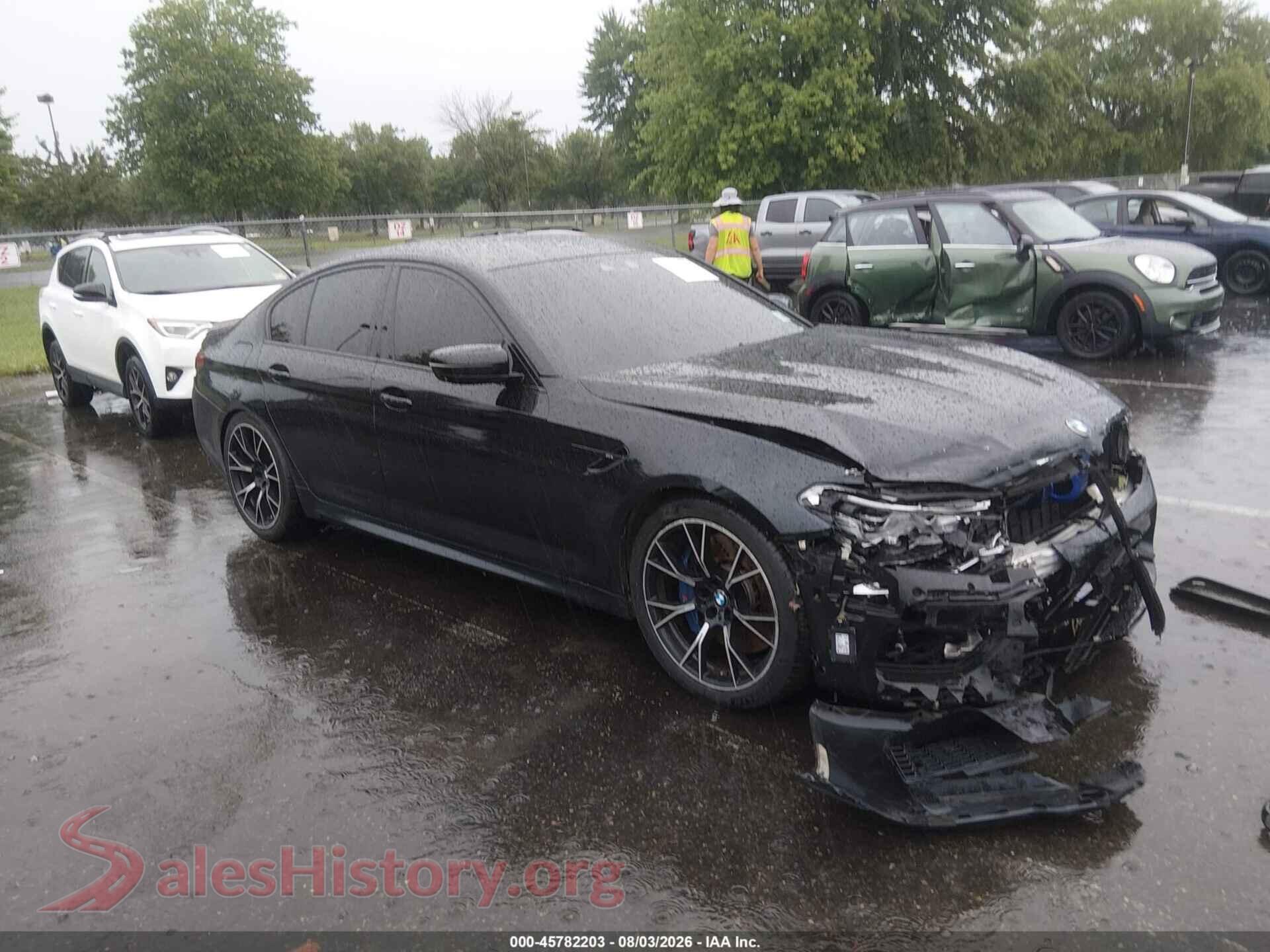 2019 BMW M5 — VIN WBSJF0C5XKB285185