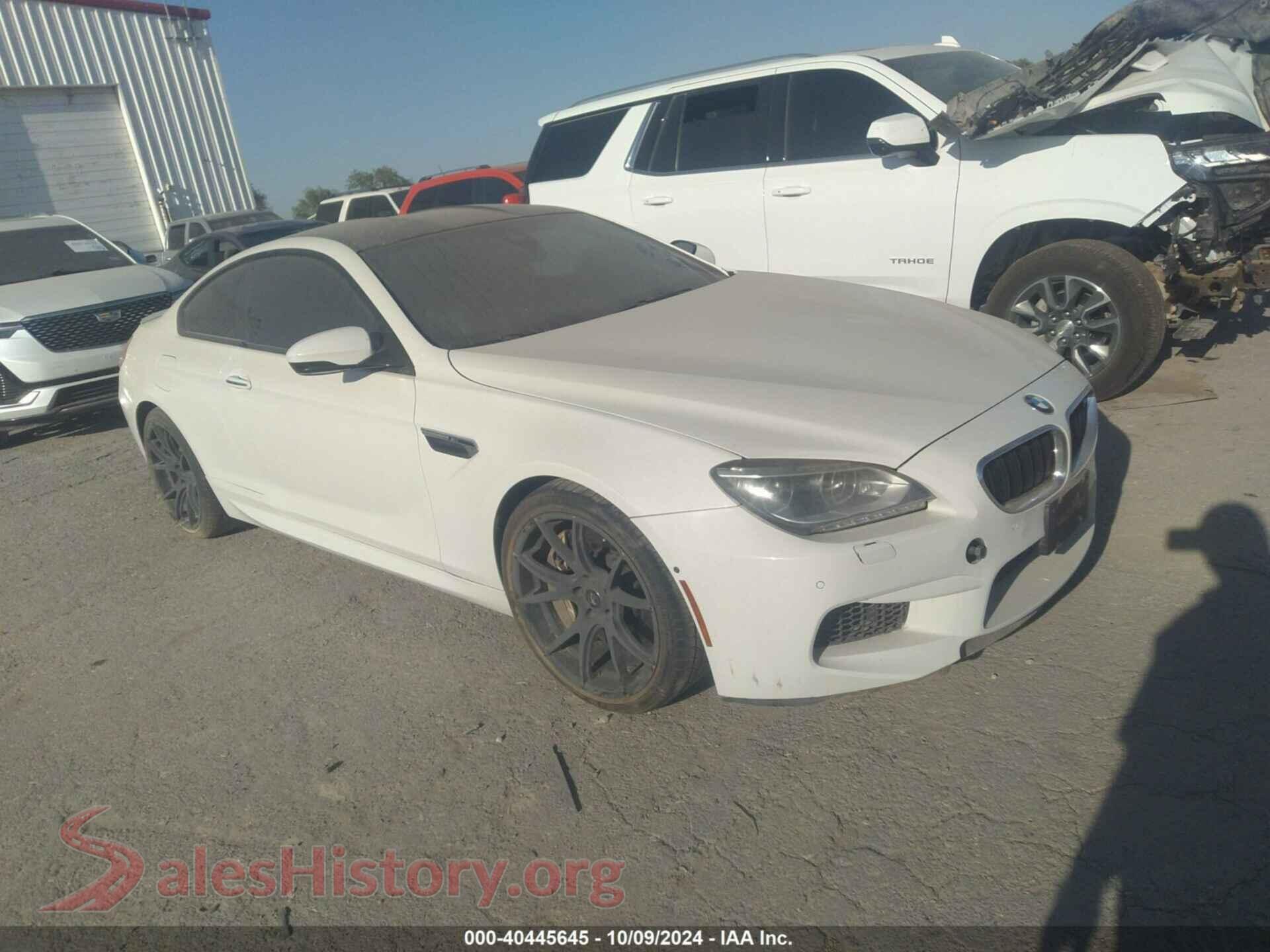 2014 BMW M6 — VIN WBSLX9C52ED160264