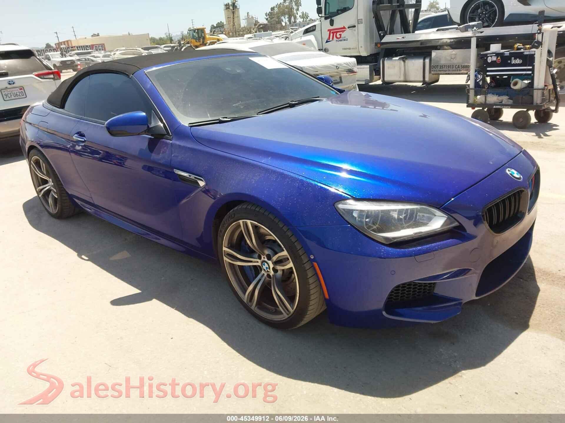 2012 BMW M6 — VIN WBSLZ9C59CC985506