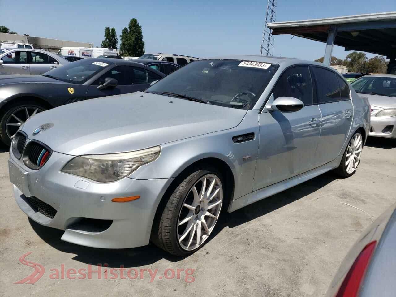 2008 BMW M5 — VIN WBSNB93548CX09190