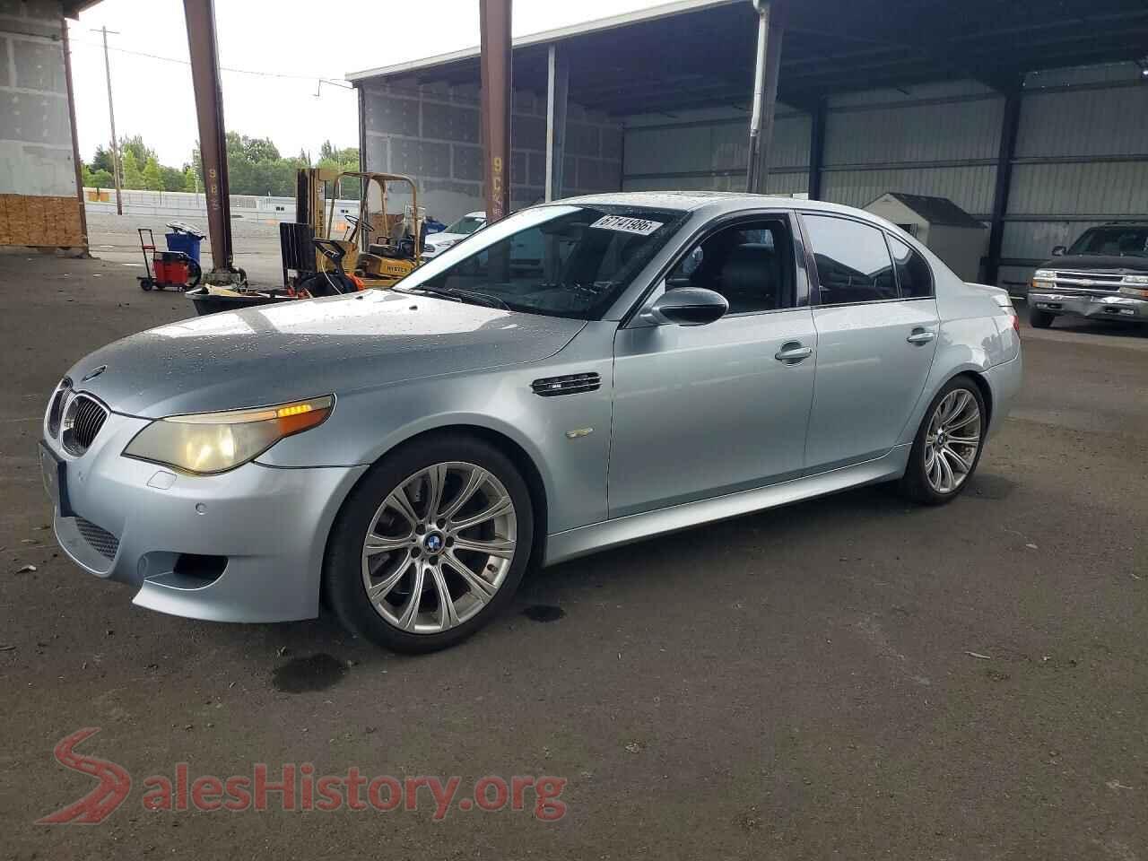 2006 BMW M5 — VIN WBSNB935X6B581315