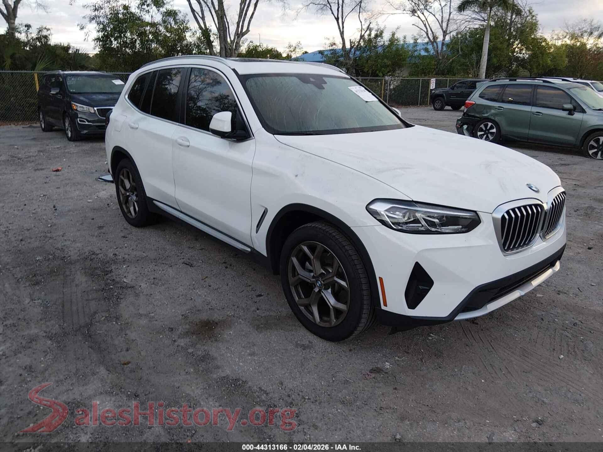 2024 BMW X3 — VIN WBX47DP06RN265714