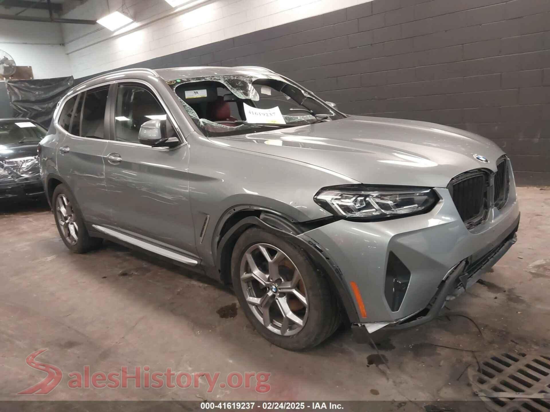 2023 BMW X3 — VIN WBX57DP01PN210816