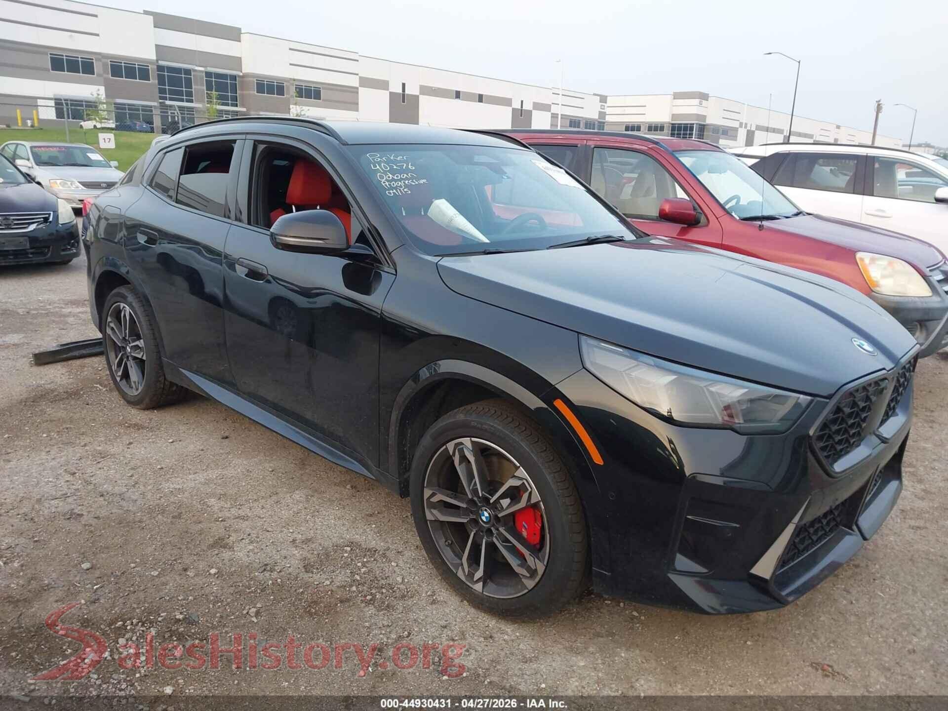 2025 BMW X2 — VIN WBX63GM0XS5231064