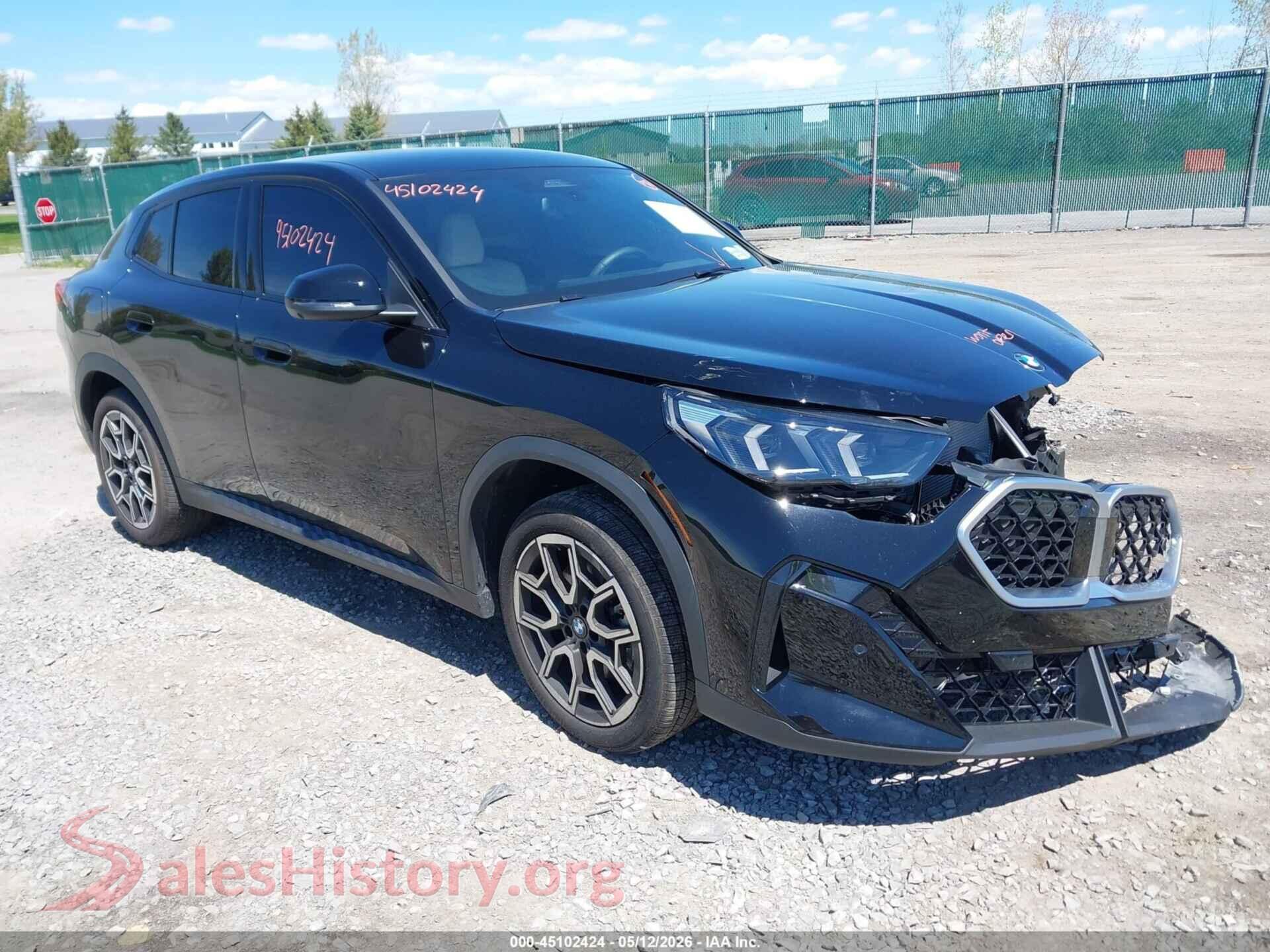 2026 BMW X2 — VIN WBX63GM0XT5517644