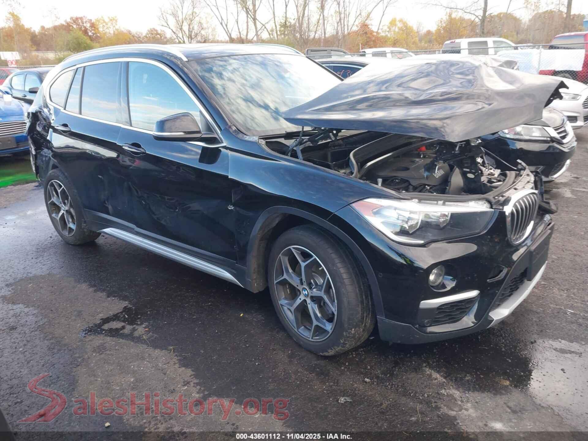 2018 BMW X1 — VIN WBXHT3C32J5L30876