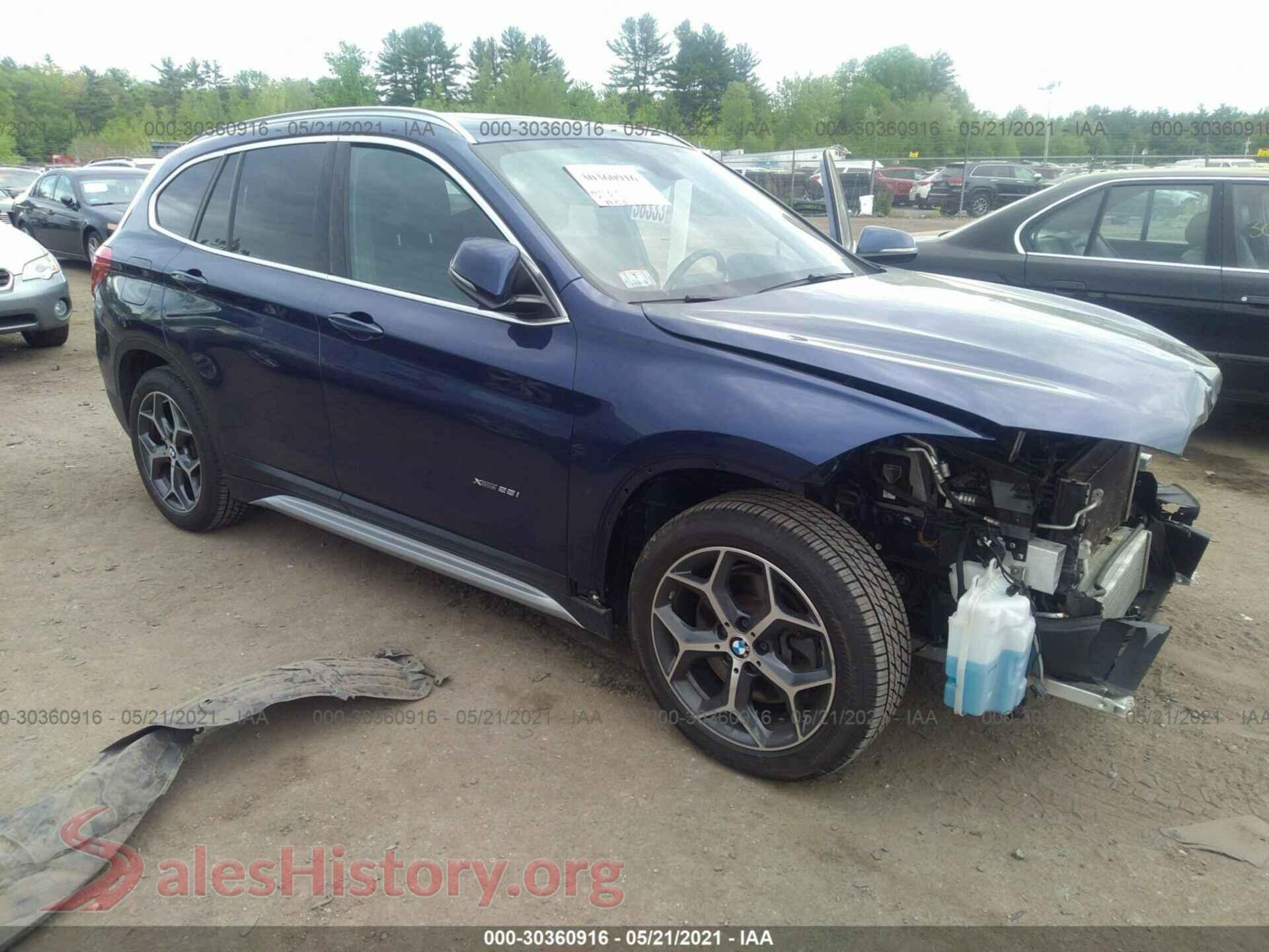 2016 BMW X1 — VIN WBXHT3C36G5E48506