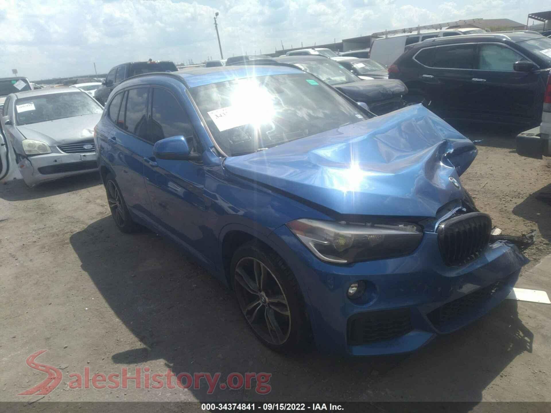 2016 BMW X1 — VIN WBXHT3C38G5E51424
