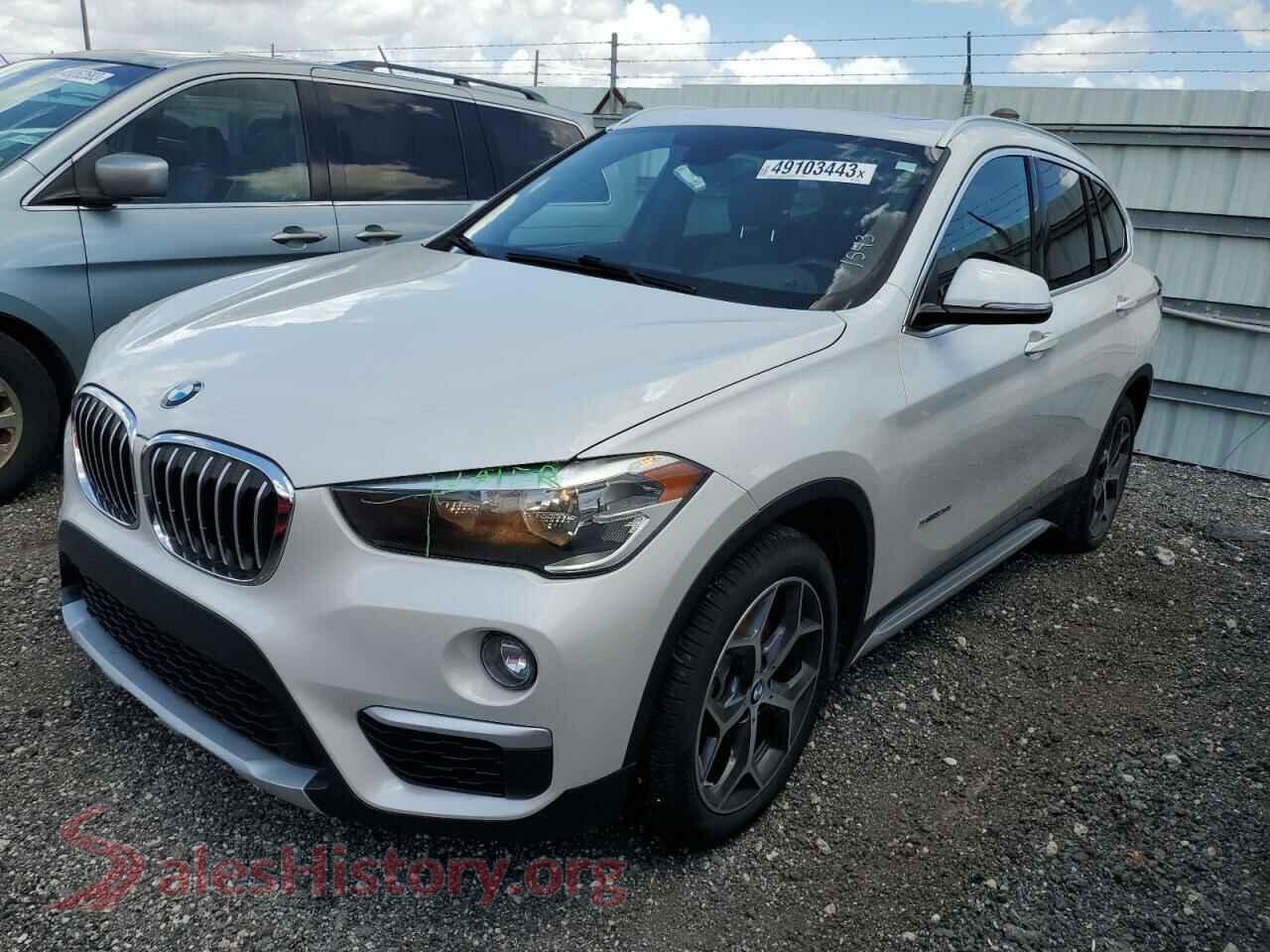 2018 BMW X1 — VIN WBXHU7C34J5H41543