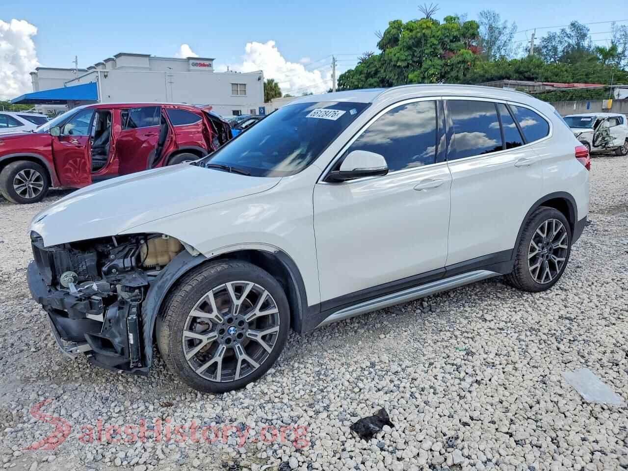 2021 BMW X1 — VIN WBXJG7C04M3M74786
