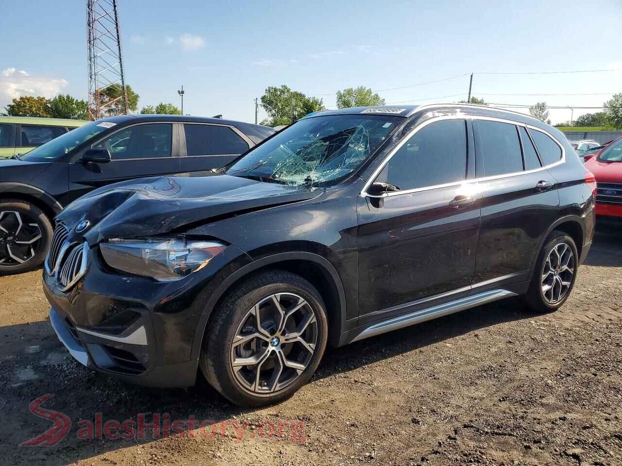 2021 BMW X1 — VIN WBXJG9C01M5T31682