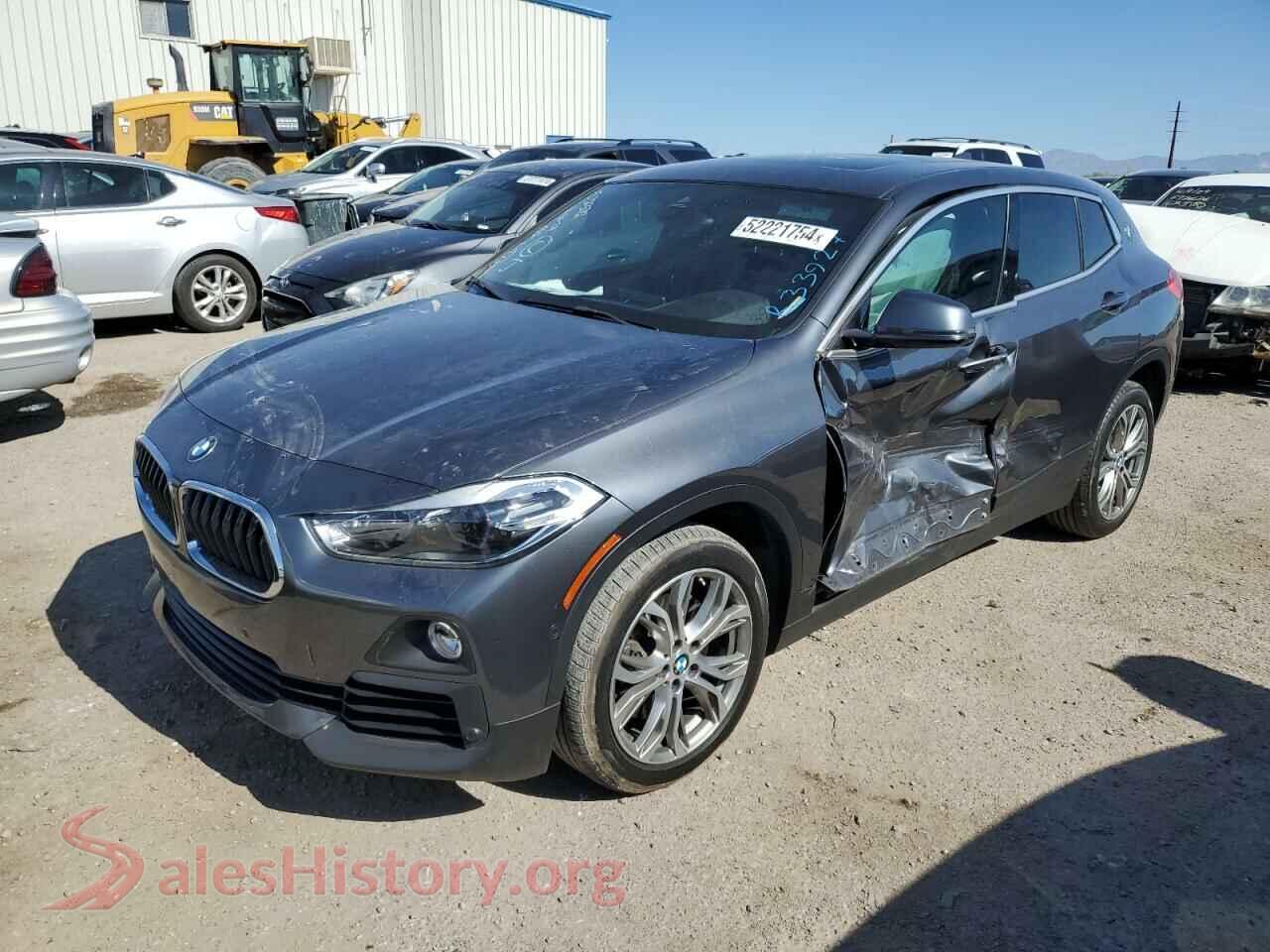 2020 BMW X2 — VIN WBXYH9C0XL5R33927