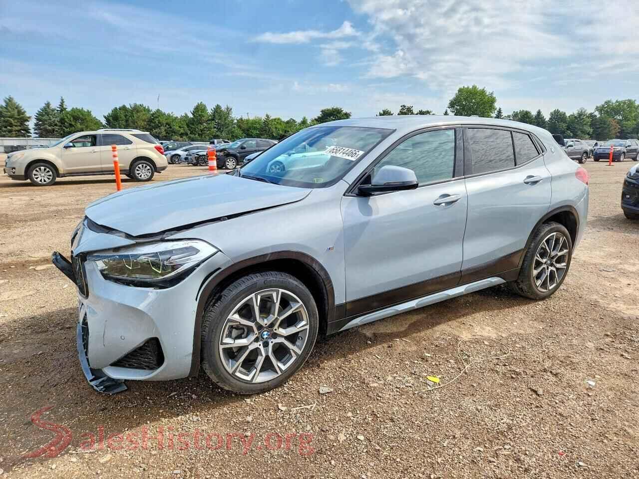 2022 BMW X2 — VIN WBXYJ1C06N5U63632