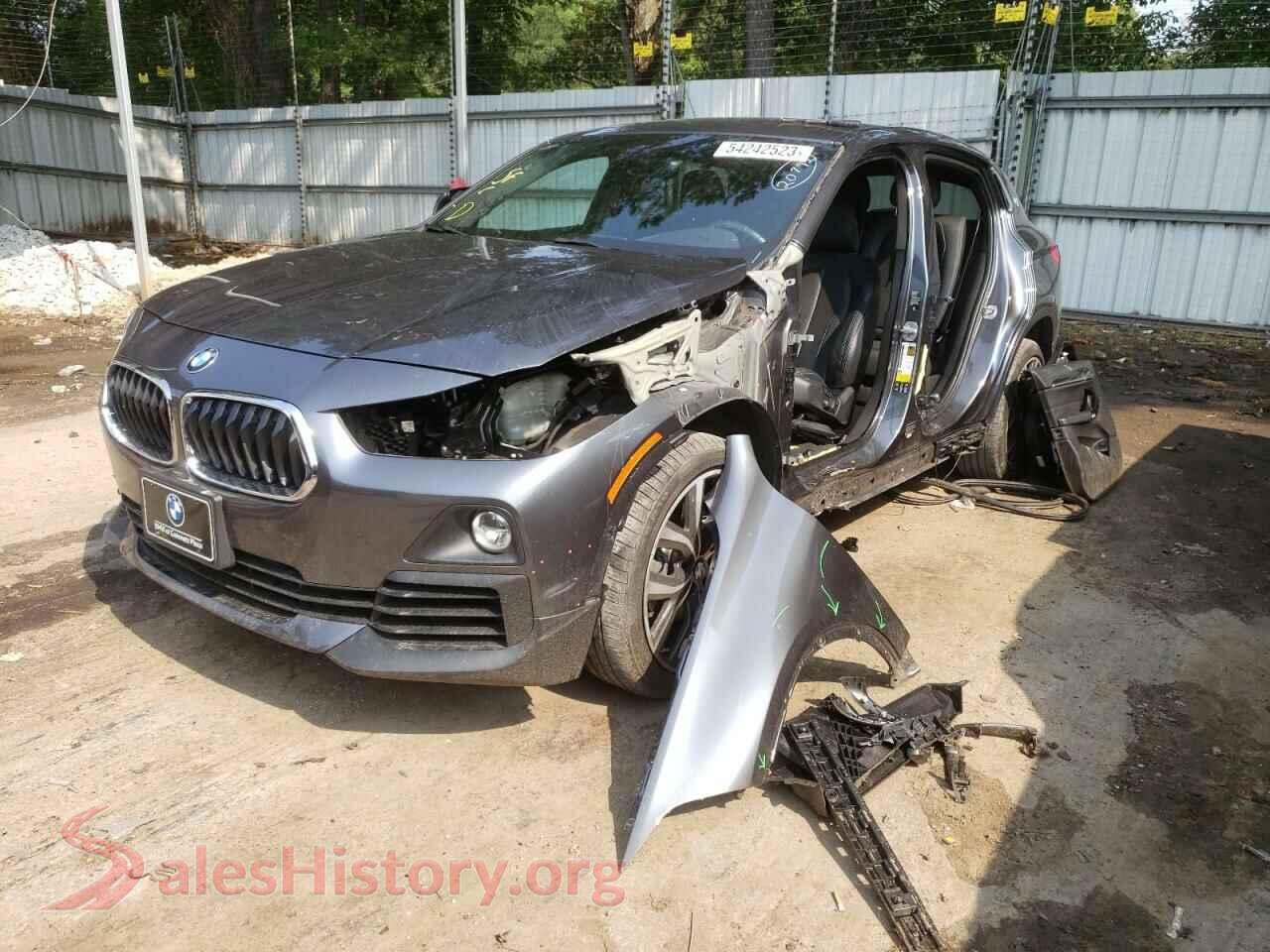 2018 BMW X2 — VIN WBXYJ5C36JEF78570