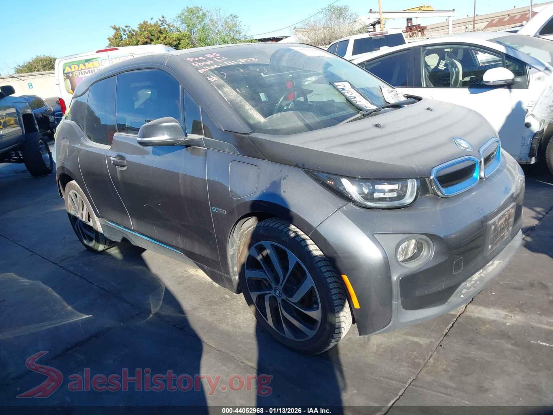 2017 BMW I3 — VIN WBY1Z8C31HV890357