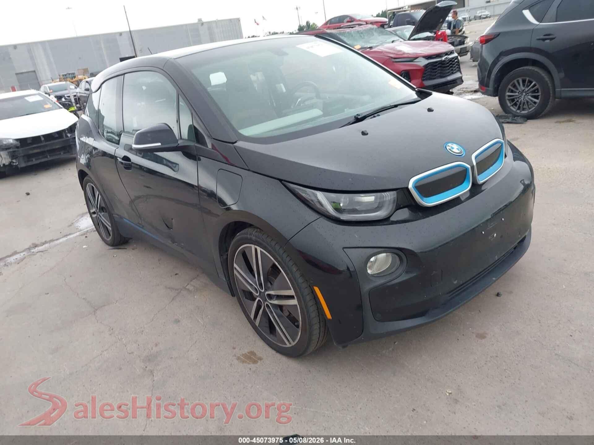2017 BMW I3 — VIN WBY1Z8C3XHV890597