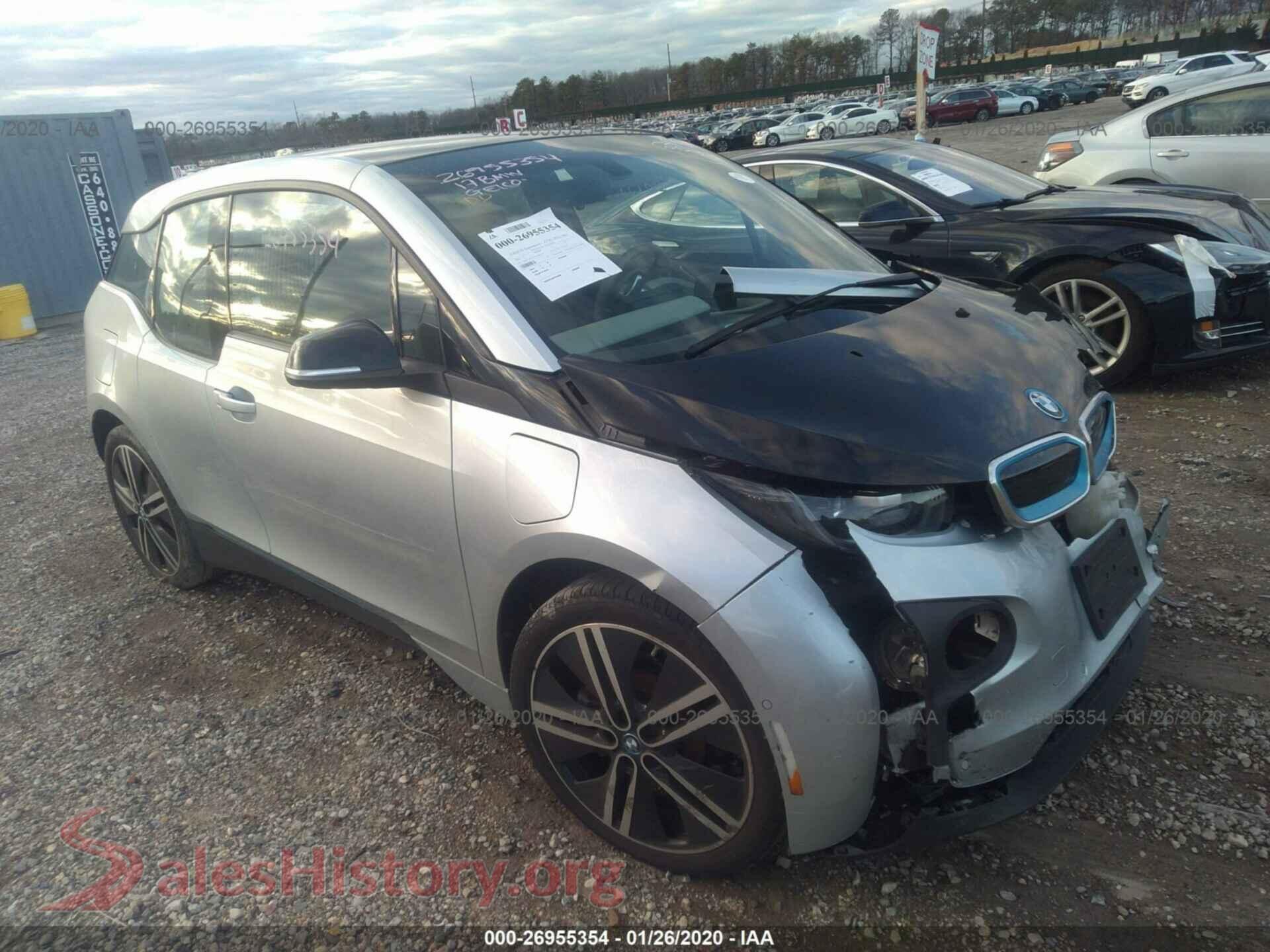 2017 BMW I3 — VIN WBY1Z8C3XHV895430