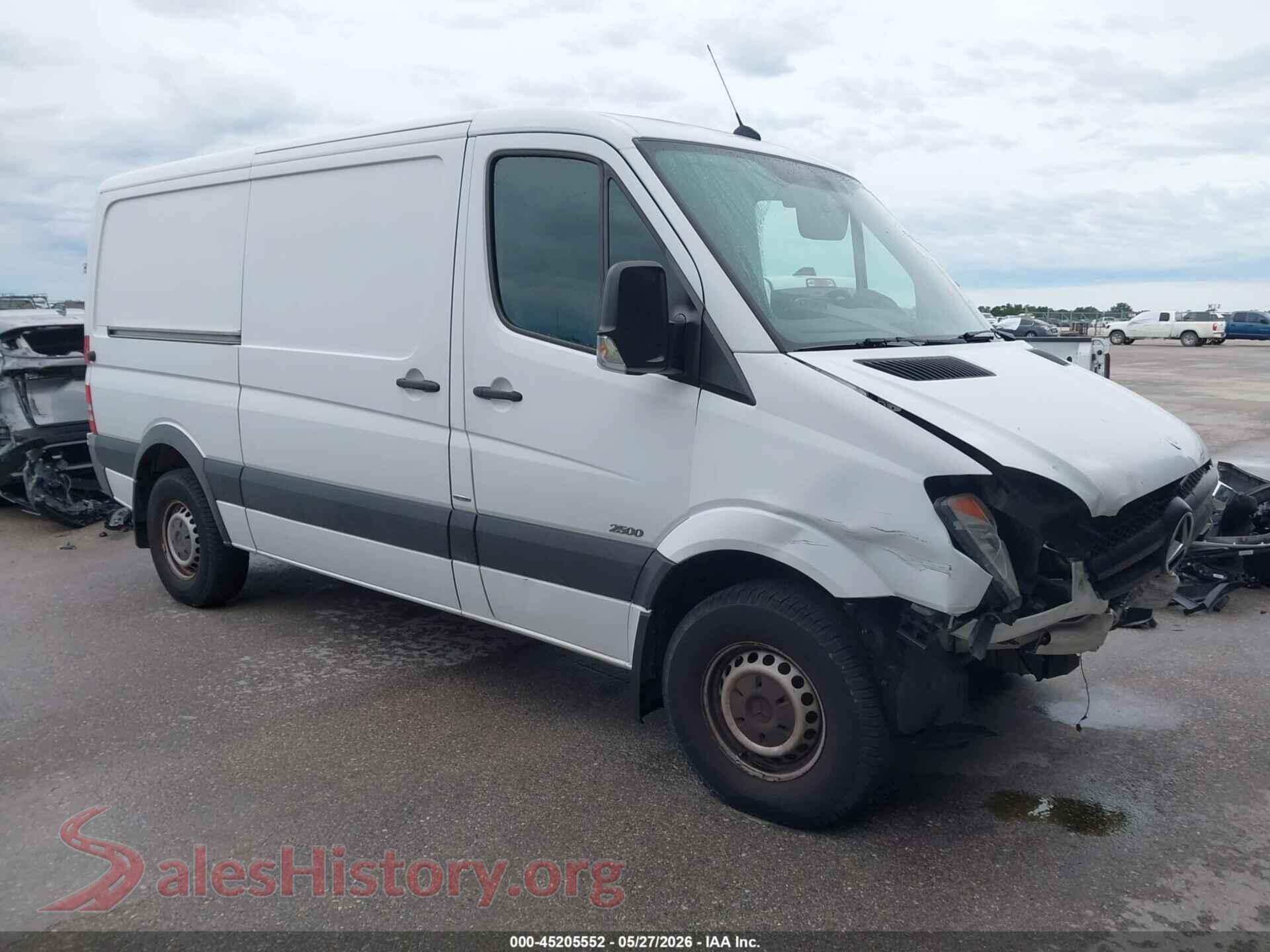 2013 MERCEDES-BENZ SPRINTER 2500 — VIN WD3PE7CC1D5788241