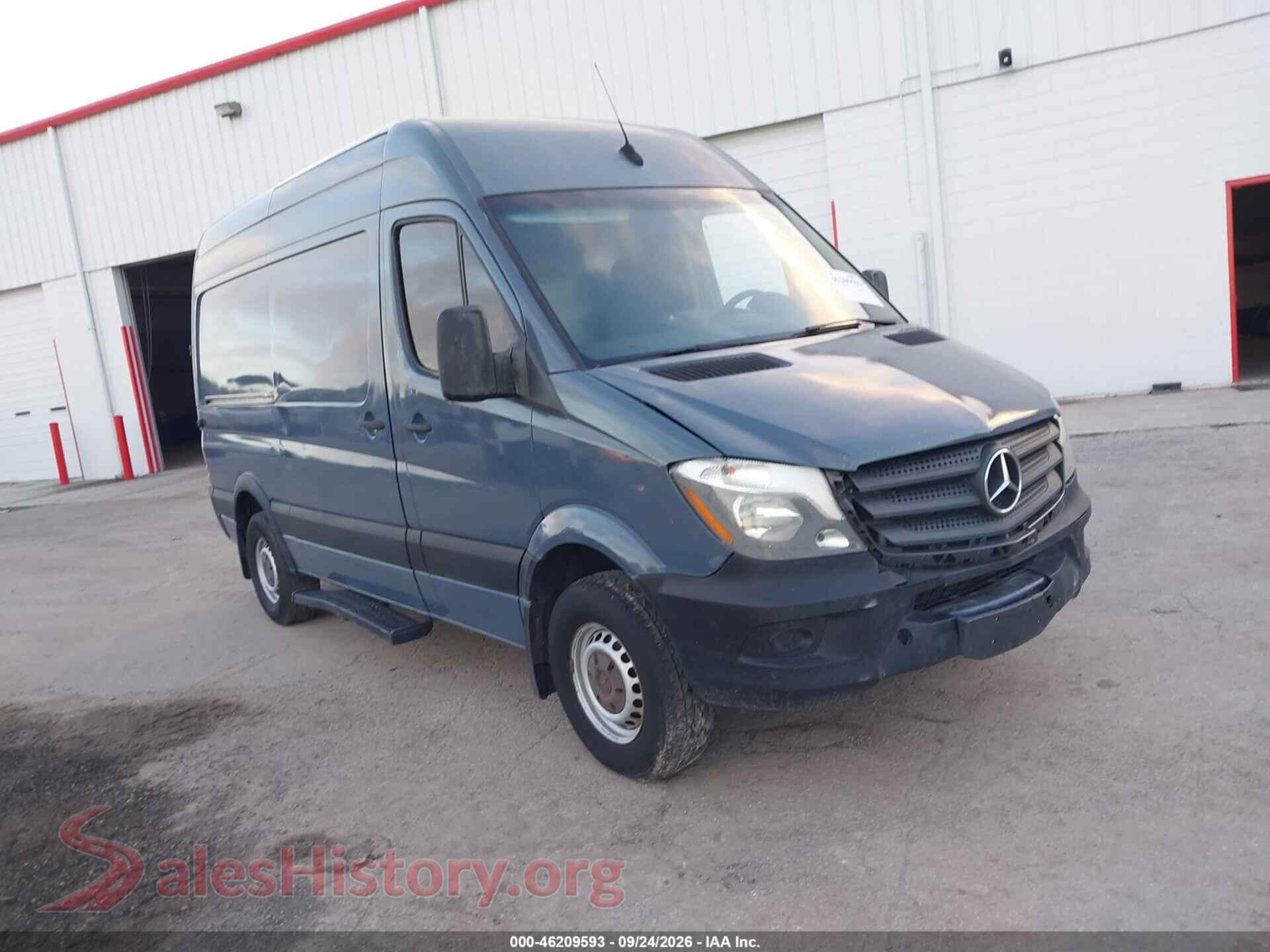 2018 MERCEDES-BENZ SPRINTER 2500 — VIN WD3PE7CD1JP644083