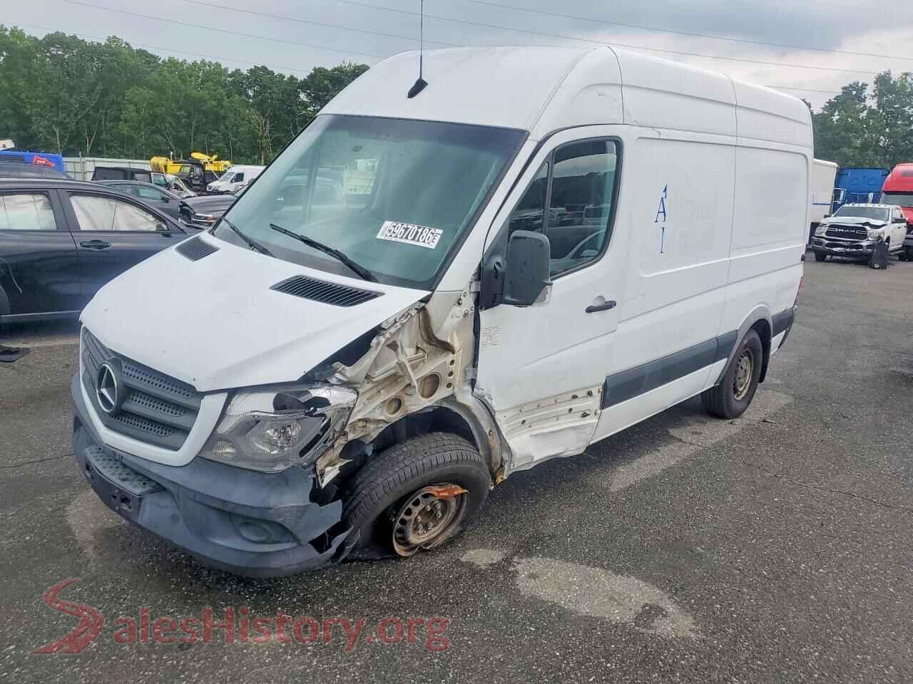 2017 MERCEDES-BENZ SPRINTER — VIN WD3PE7CD3HP567503