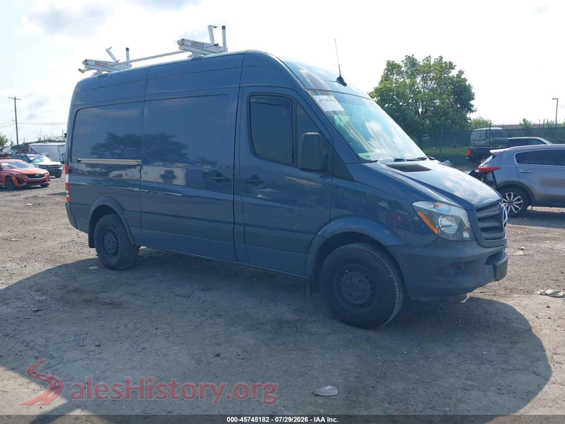 2018 MERCEDES-BENZ SPRINTER 2500 — VIN WD3PE7CD4JP644885