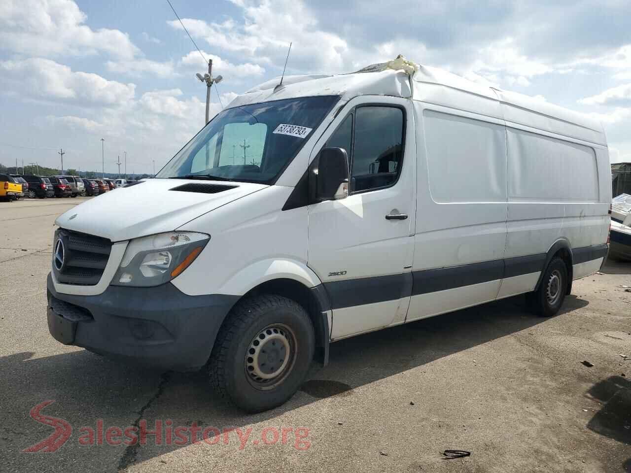 2016 MERCEDES-BENZ SPRINTER — VIN WD3PE8CDXGP185988