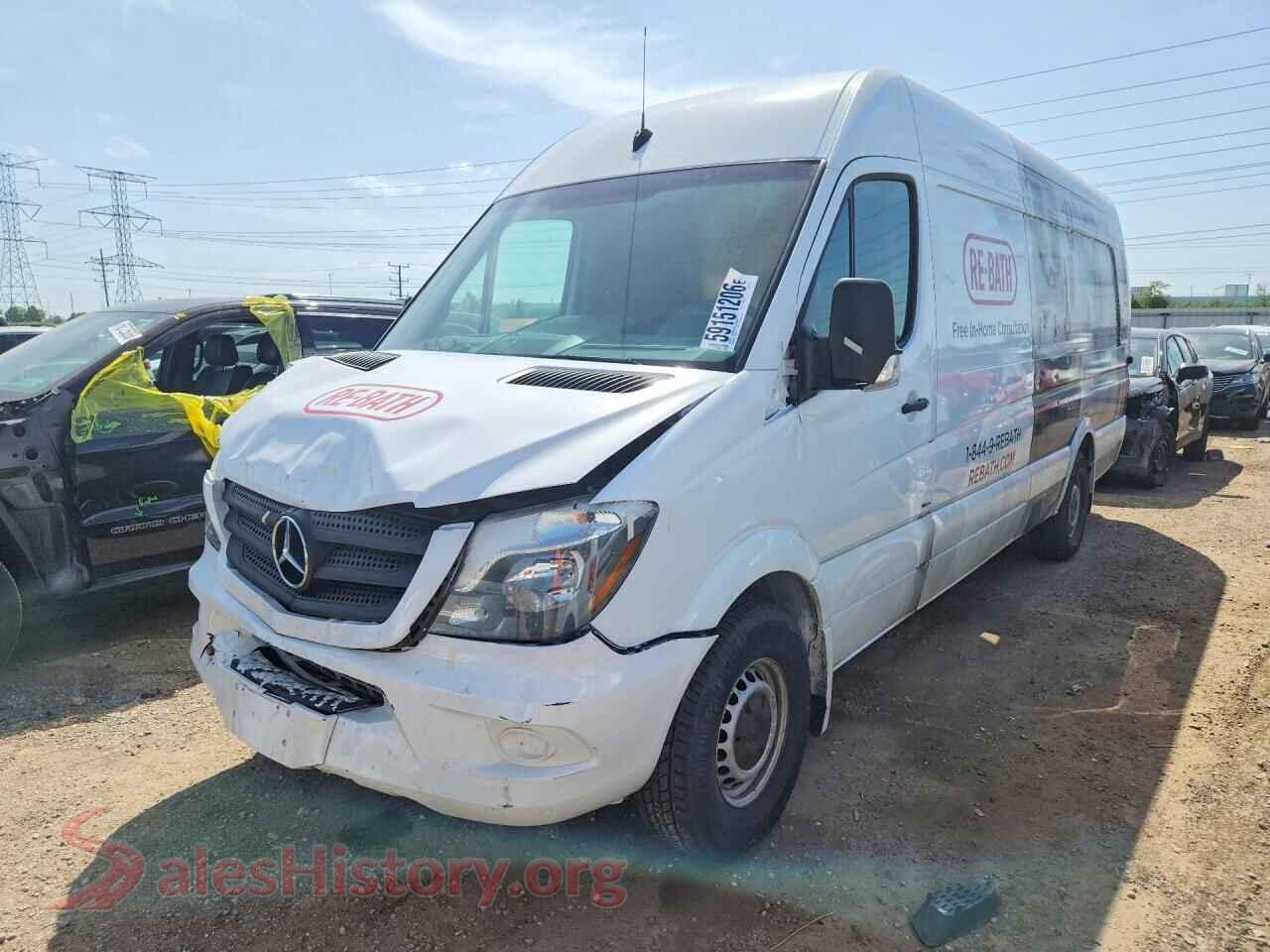 2016 MERCEDES-BENZ SPRINTER — VIN WD3PE8DD9GP272084