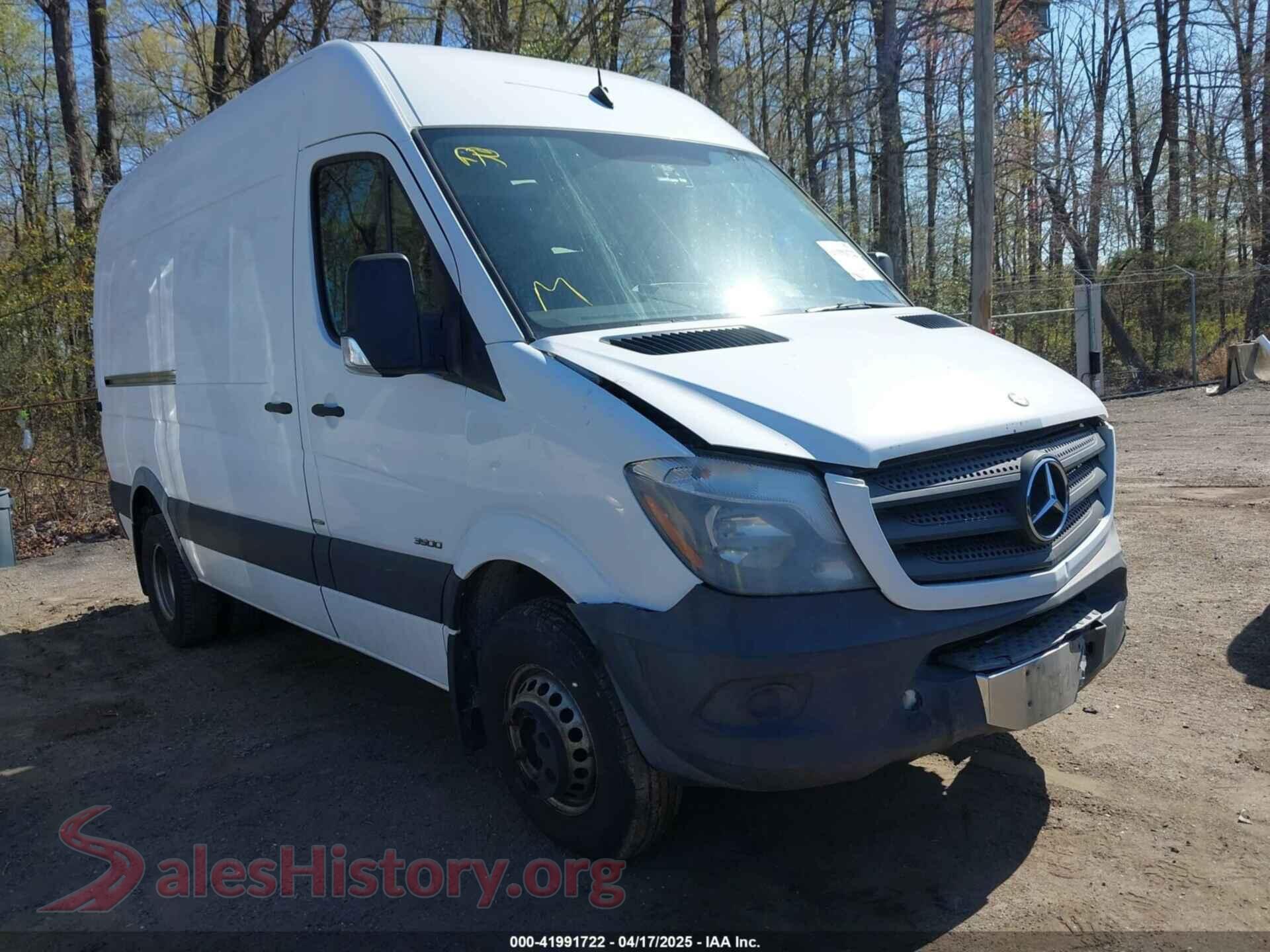 2014 MERCEDES-BENZ SPRINTER 3500 — VIN WD3PF0DC6E5865917