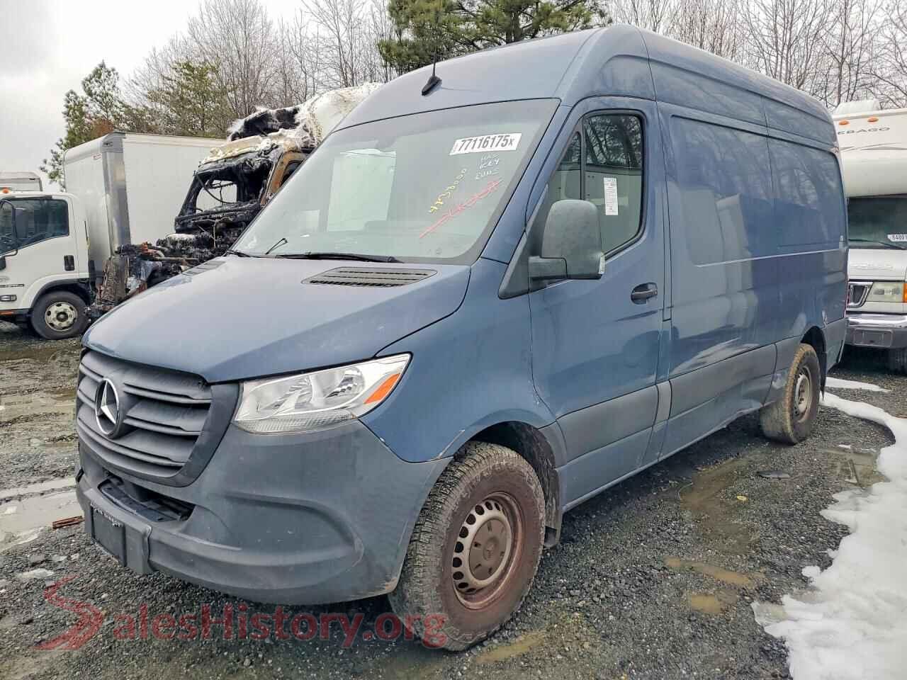 2019 MERCEDES BENZ SPRINTER — VIN WD4PF0CD6KP102611