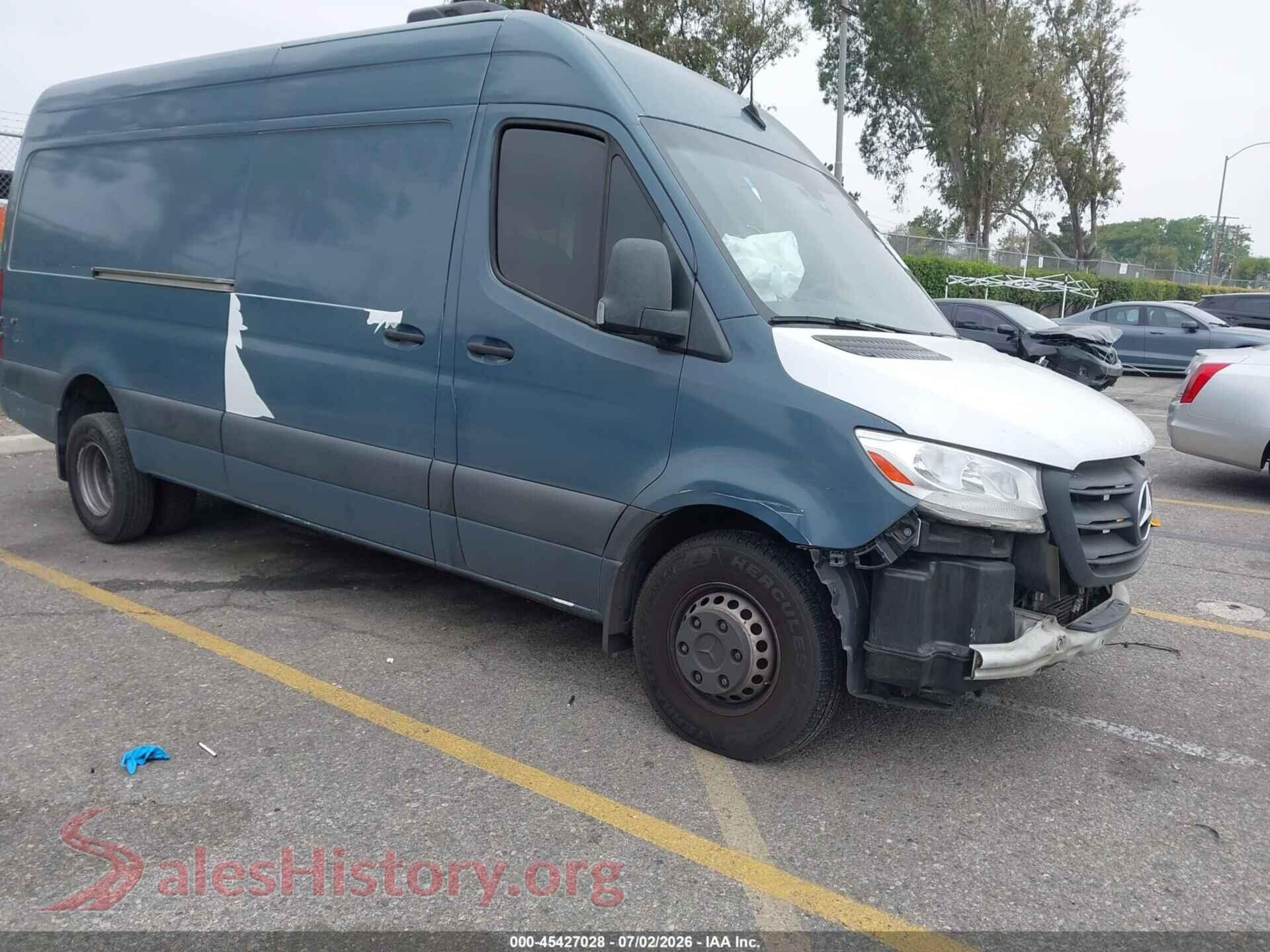 2019 MERCEDES-BENZ SPRINTER 3500 — VIN WD4PF1CD0KP156606