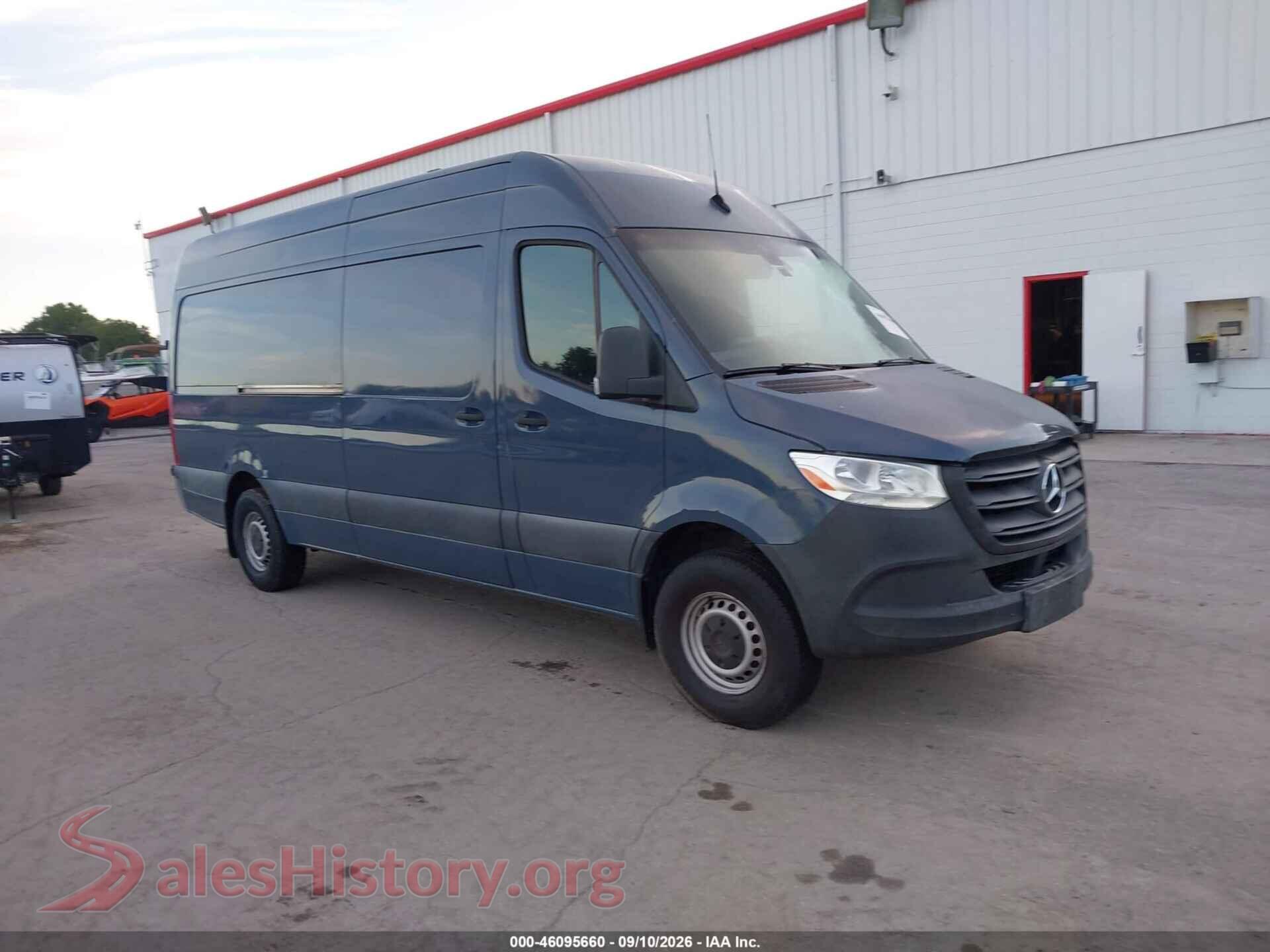 2019 MERCEDES-BENZ SPRINTER 2500 — VIN WD4PF1CD1KP137708