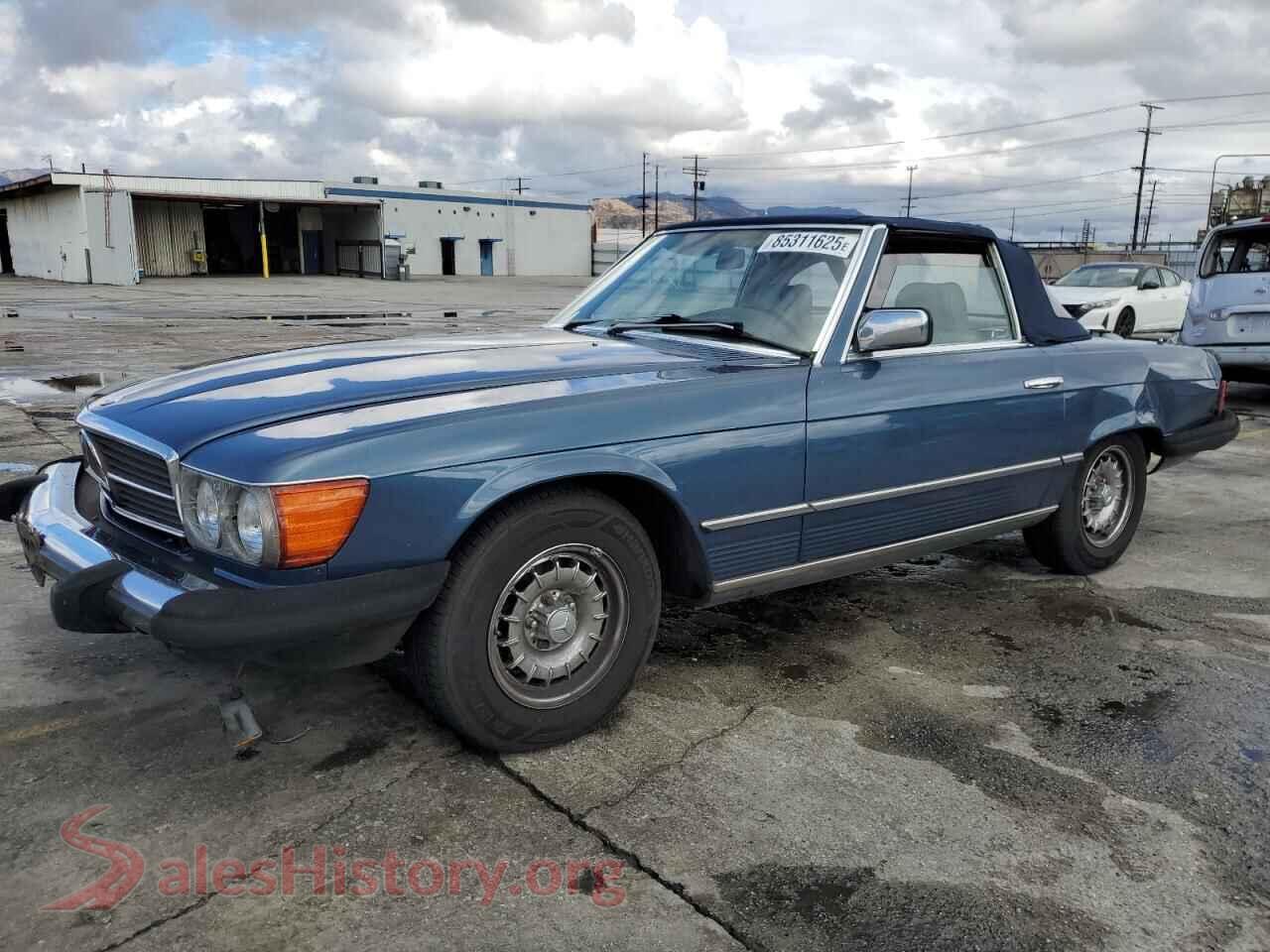 1984 MERCEDES-BENZ SL-CLASS — VIN WDBBA45A0EA010252