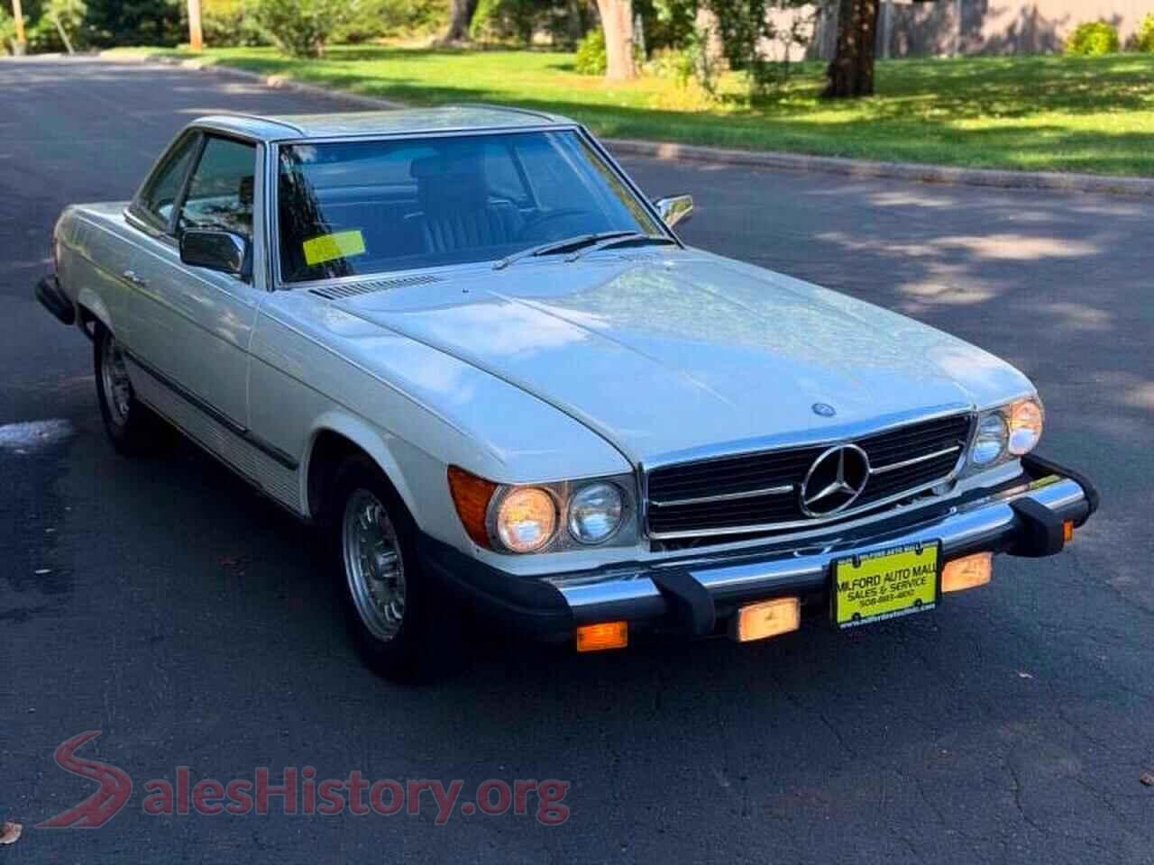 1983 MERCEDES-BENZ SL-CLASS — VIN WDBBA45A8DB027972