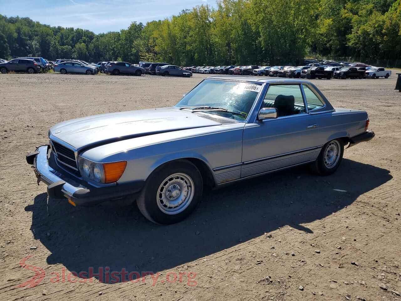 1984 MERCEDES-BENZ SL-CLASS — VIN WDBBA45AXEA003535