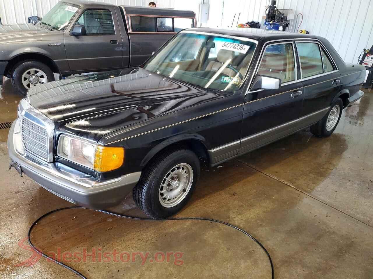 1984 MERCEDES-BENZ 380-CLASS — VIN WDBCA32A7EA025740