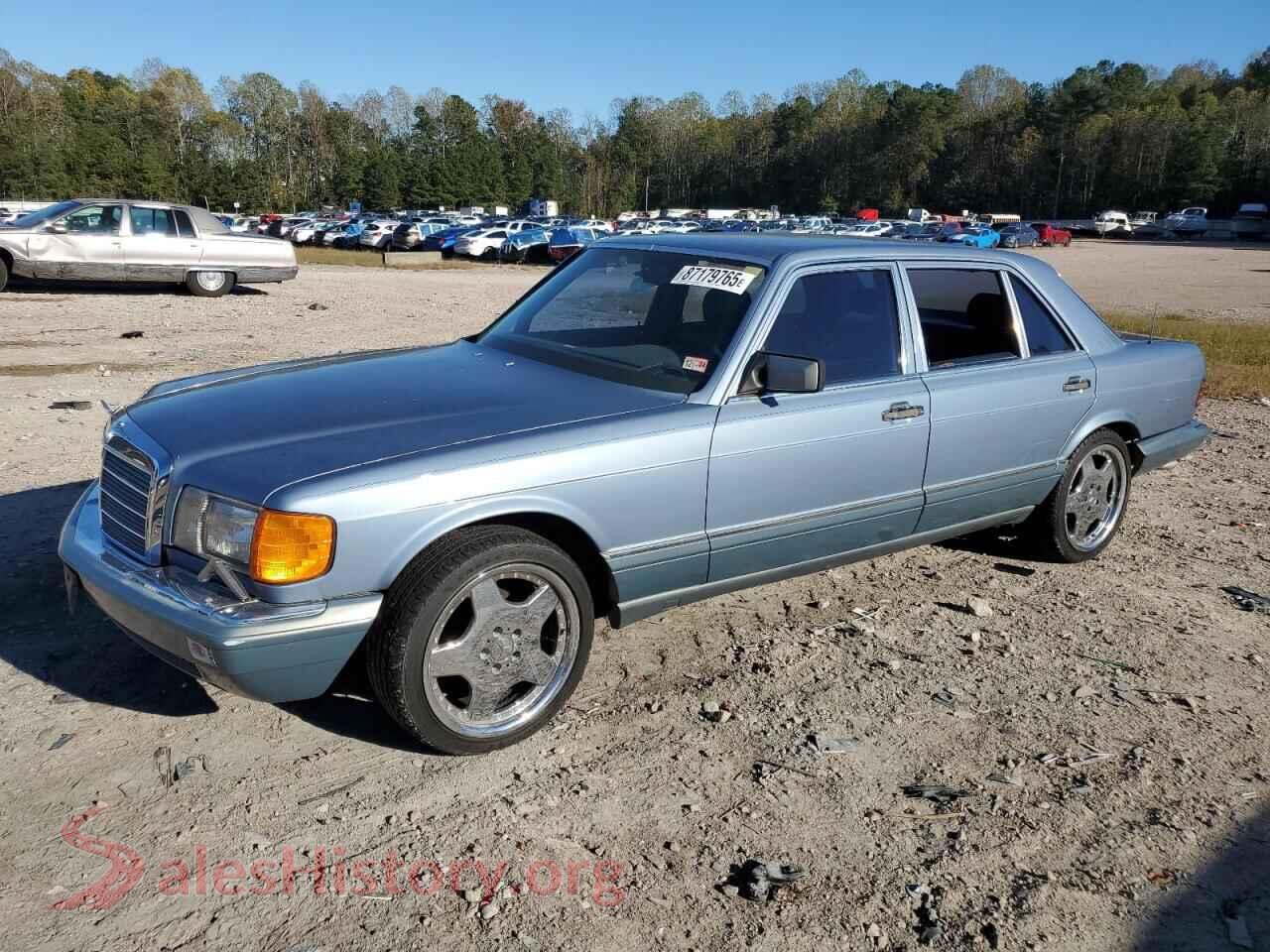 1987 MERCEDES-BENZ 420-CLASS — VIN WDBCA35D6HA306700