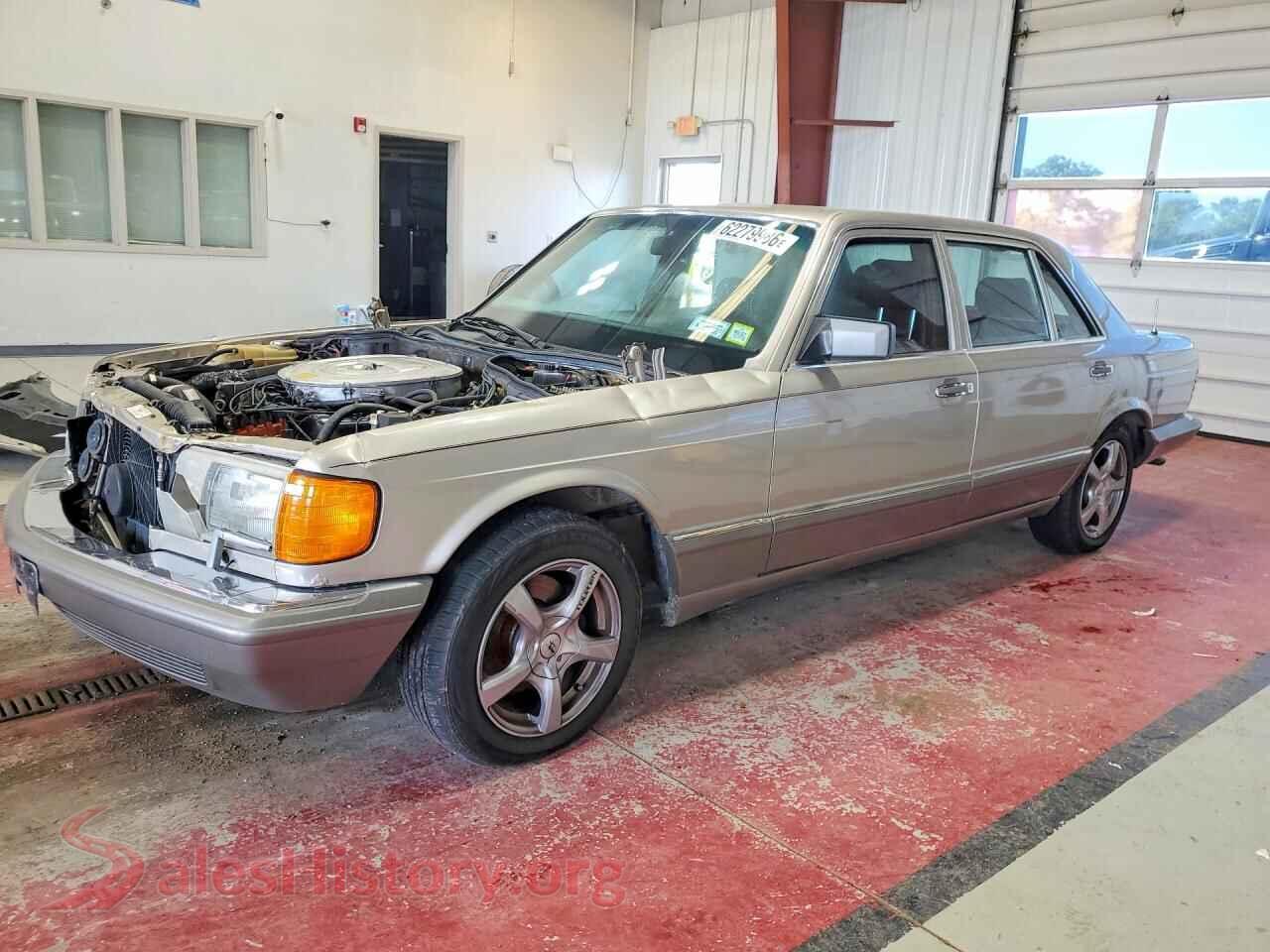 1987 MERCEDES-BENZ S-CLASS — VIN WDBCA35D7HA353640