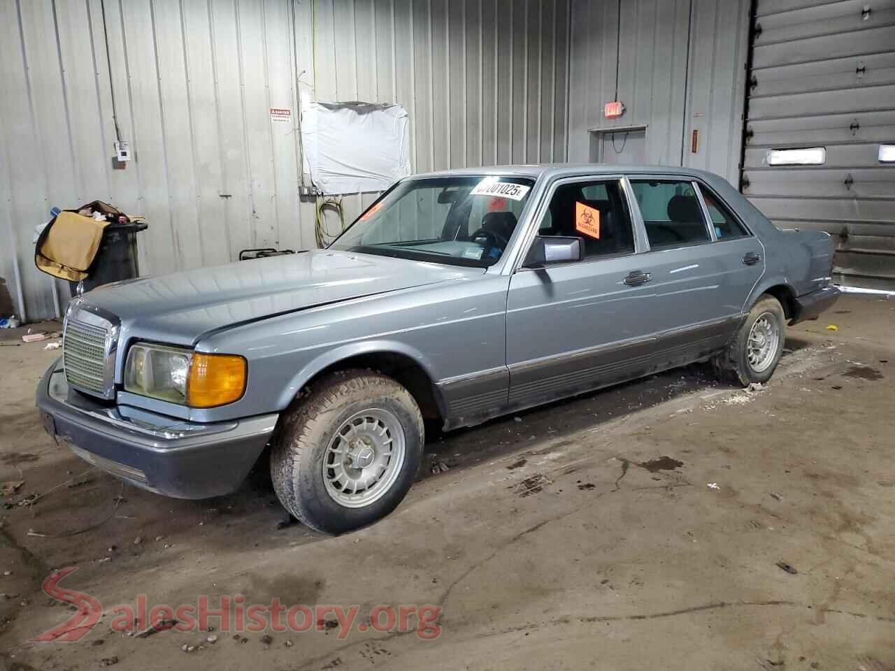 1984 MERCEDES-BENZ 500-CLASS — VIN WDBCA37A4EA001310