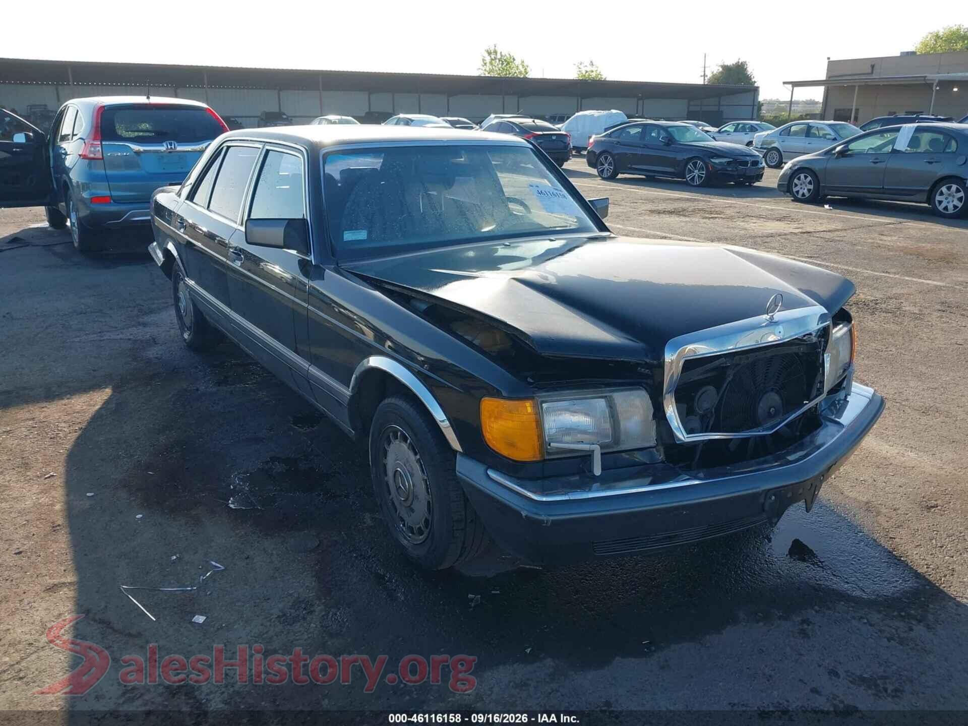 1989 MERCEDES-BENZ 560 — VIN WDBCA39E1KA498778