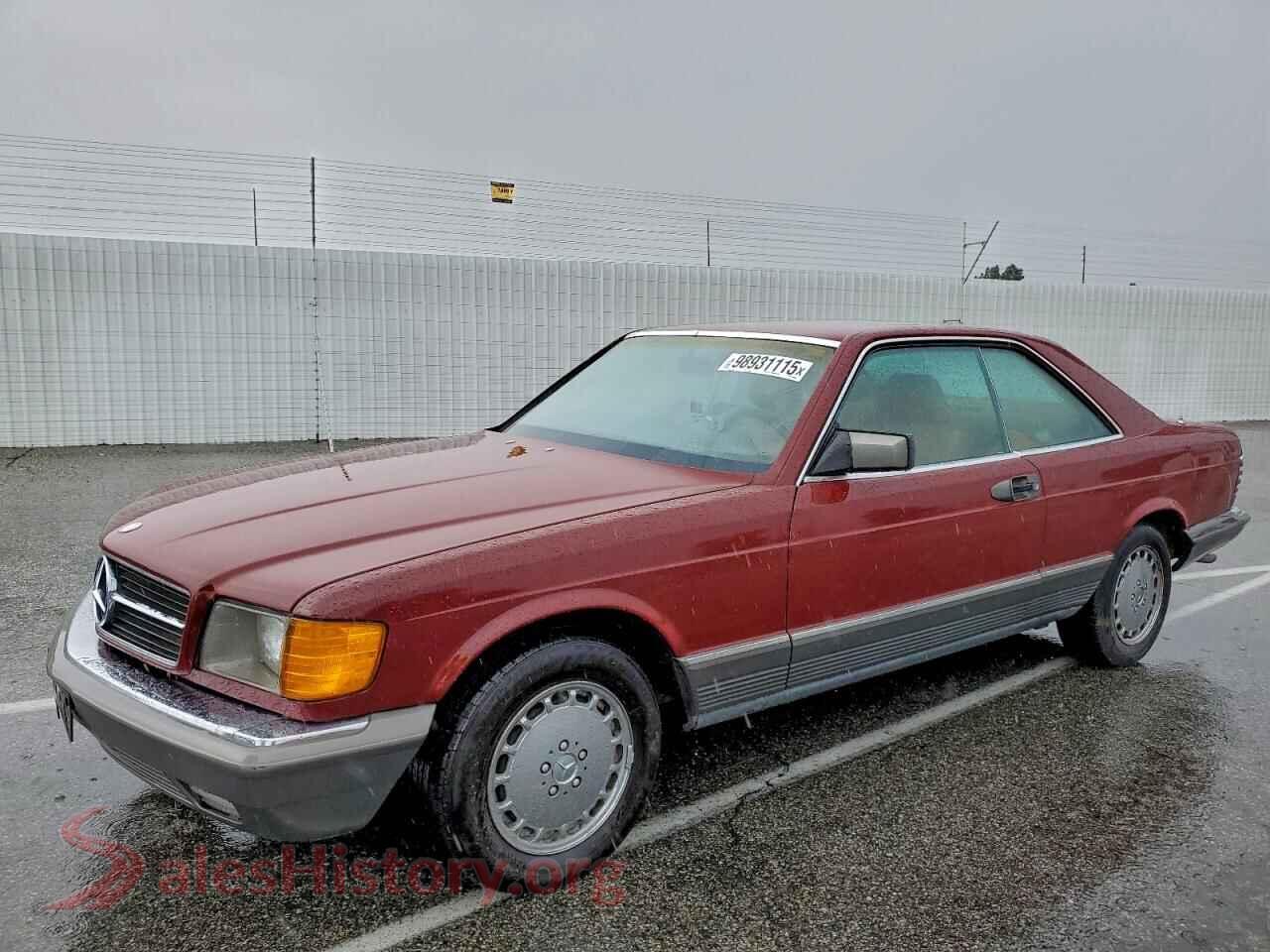 1983 MERCEDES-BENZ 380-CLASS — VIN WDBCA43A6DB006285