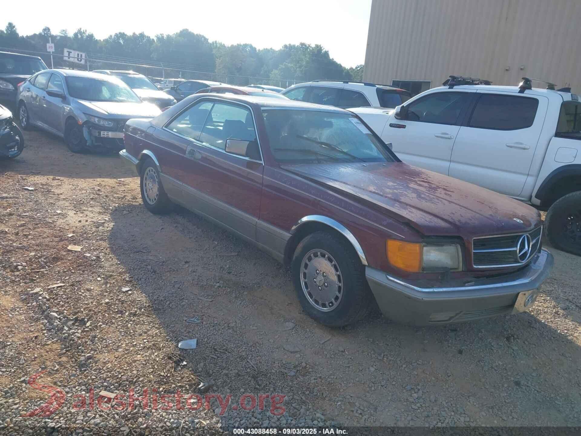 1986 MERCEDES-BENZ 560 — VIN WDBCA45D5GA200646