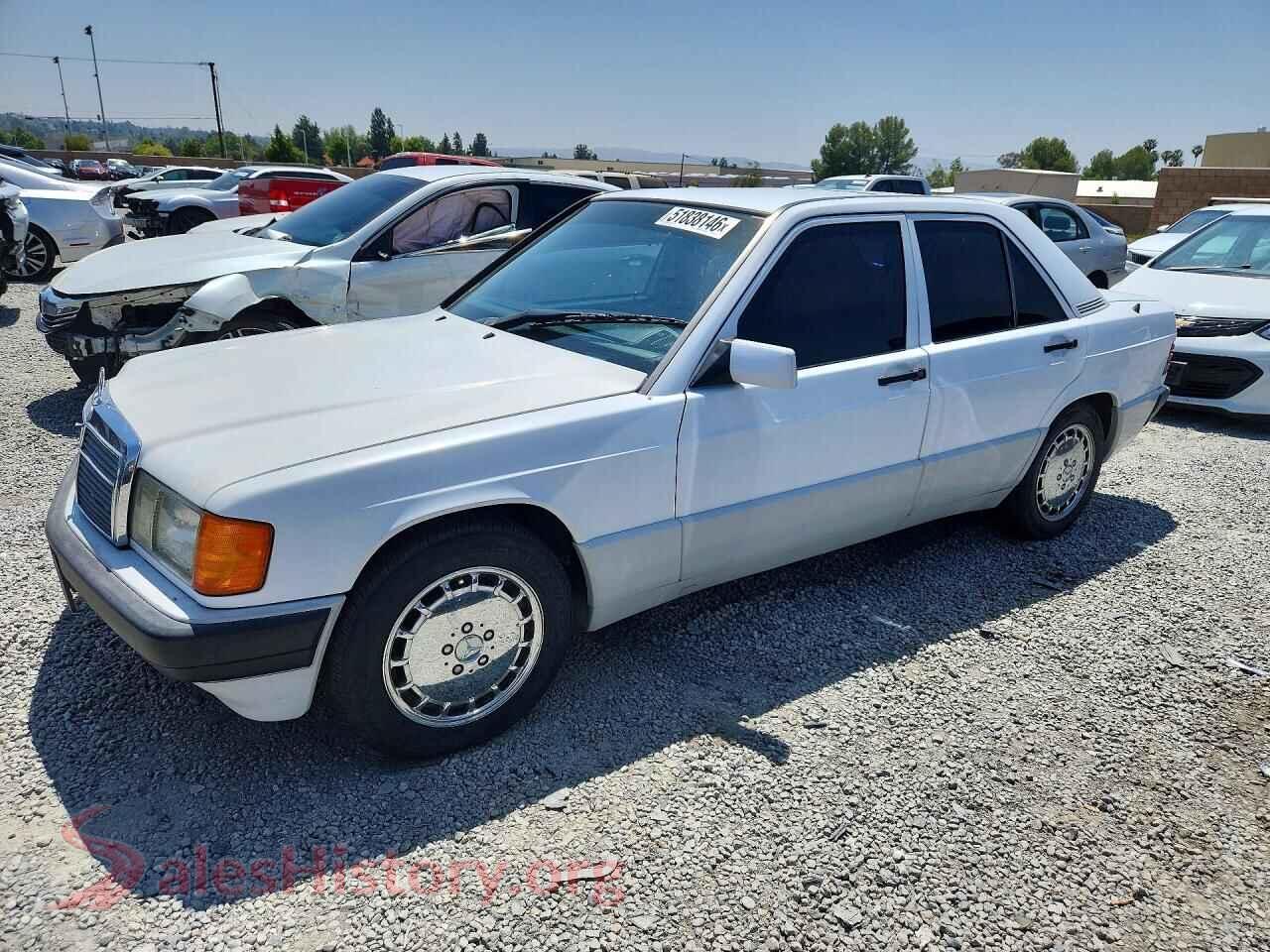 1992 MERCEDES-BENZ 190-CLASS — VIN WDBDA29D7NF996982