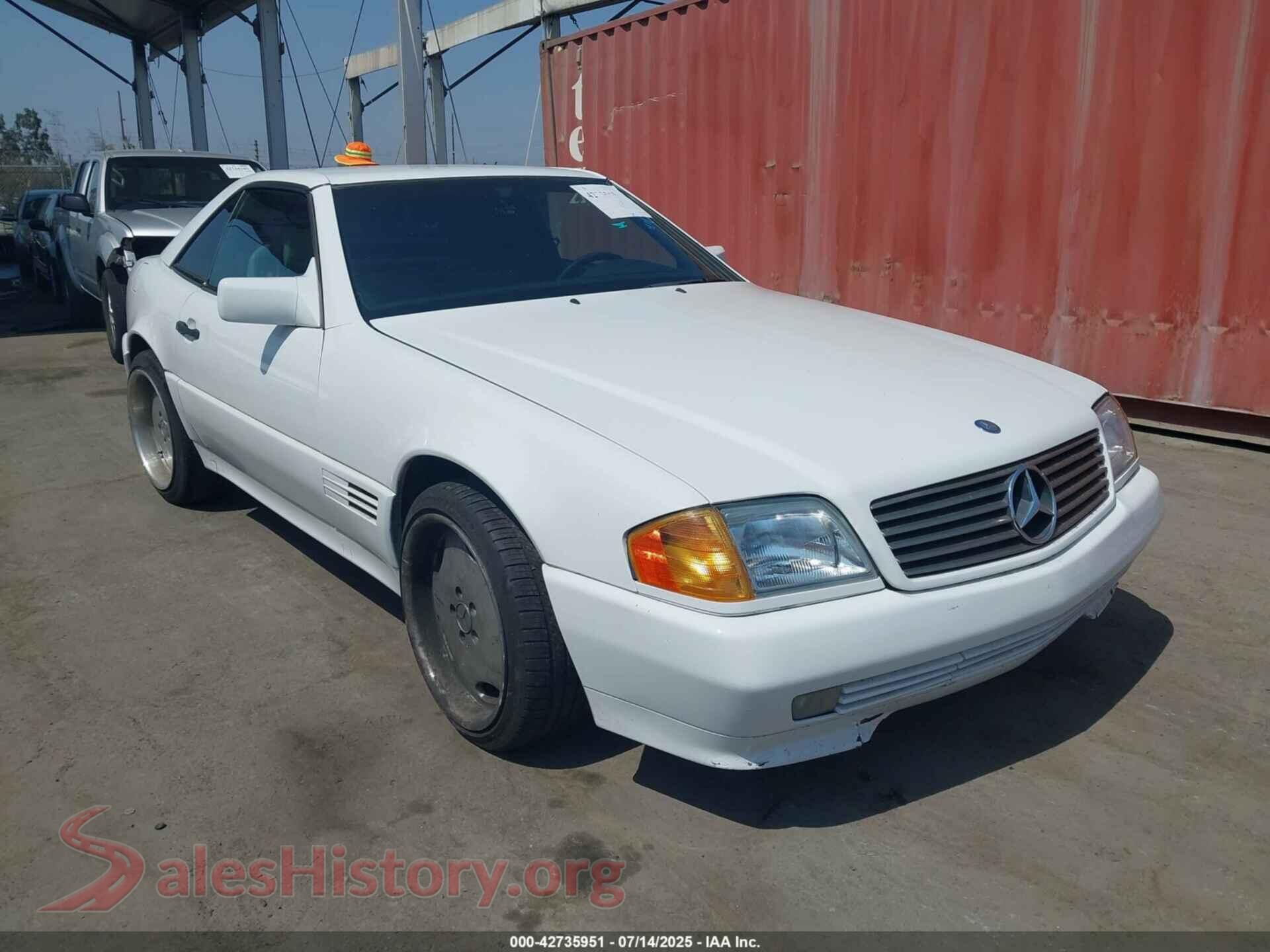 1995 MERCEDES-BENZ SL — VIN WDBFA63E3SF125297