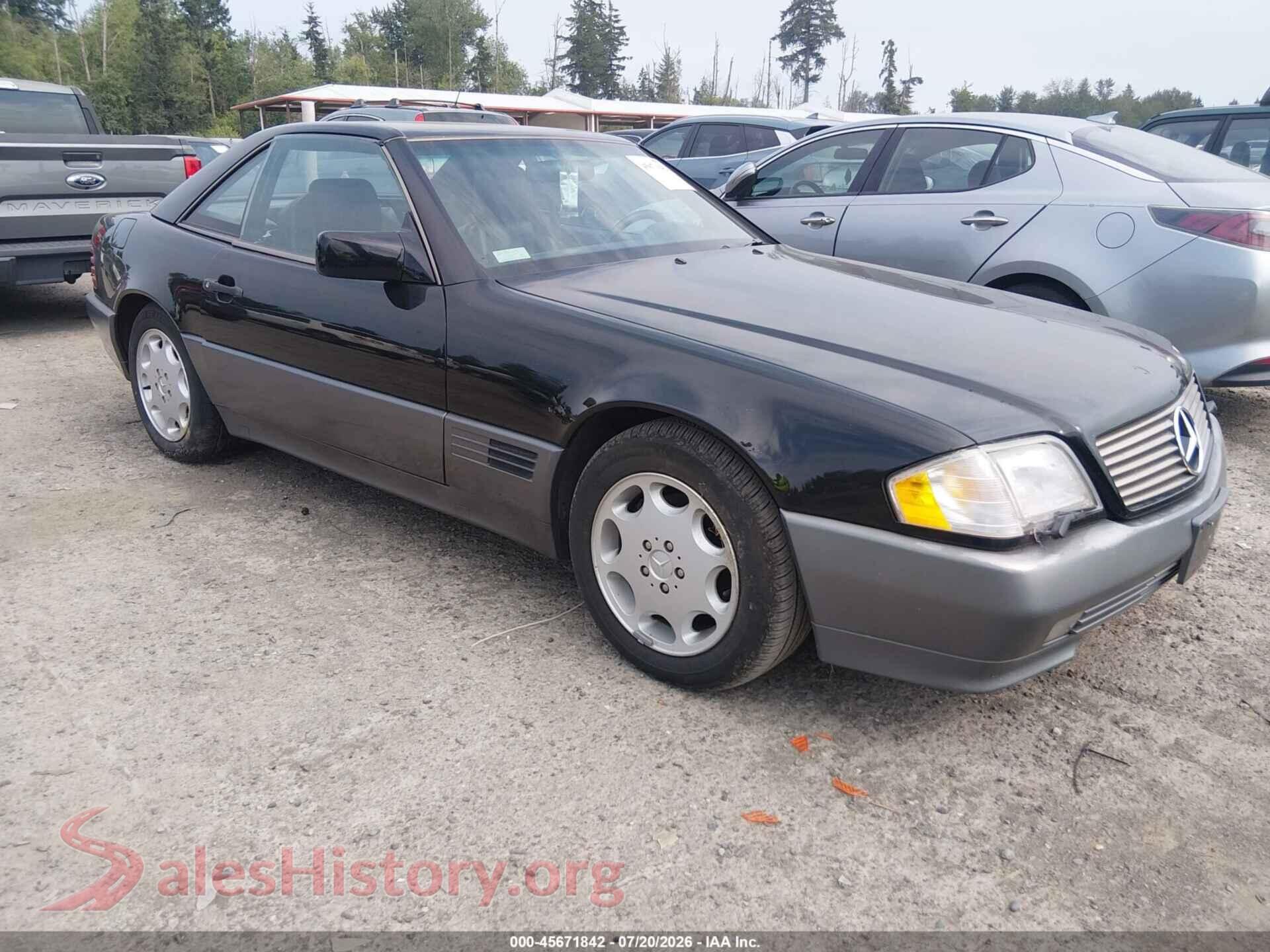 1995 MERCEDES-BENZ SL — VIN WDBFA63E6SF117825