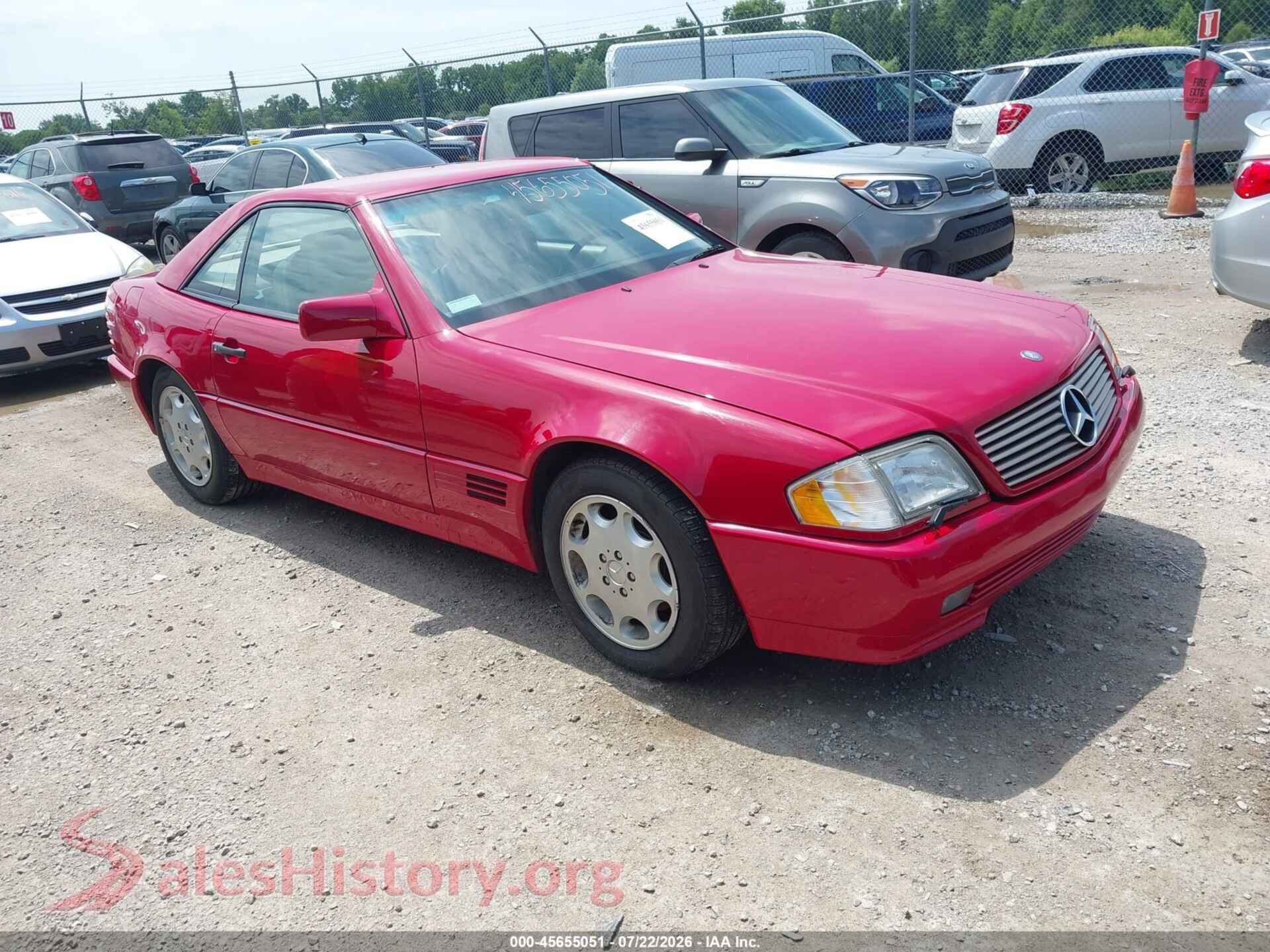 1995 MERCEDES-BENZ SL — VIN WDBFA67E3SF107991